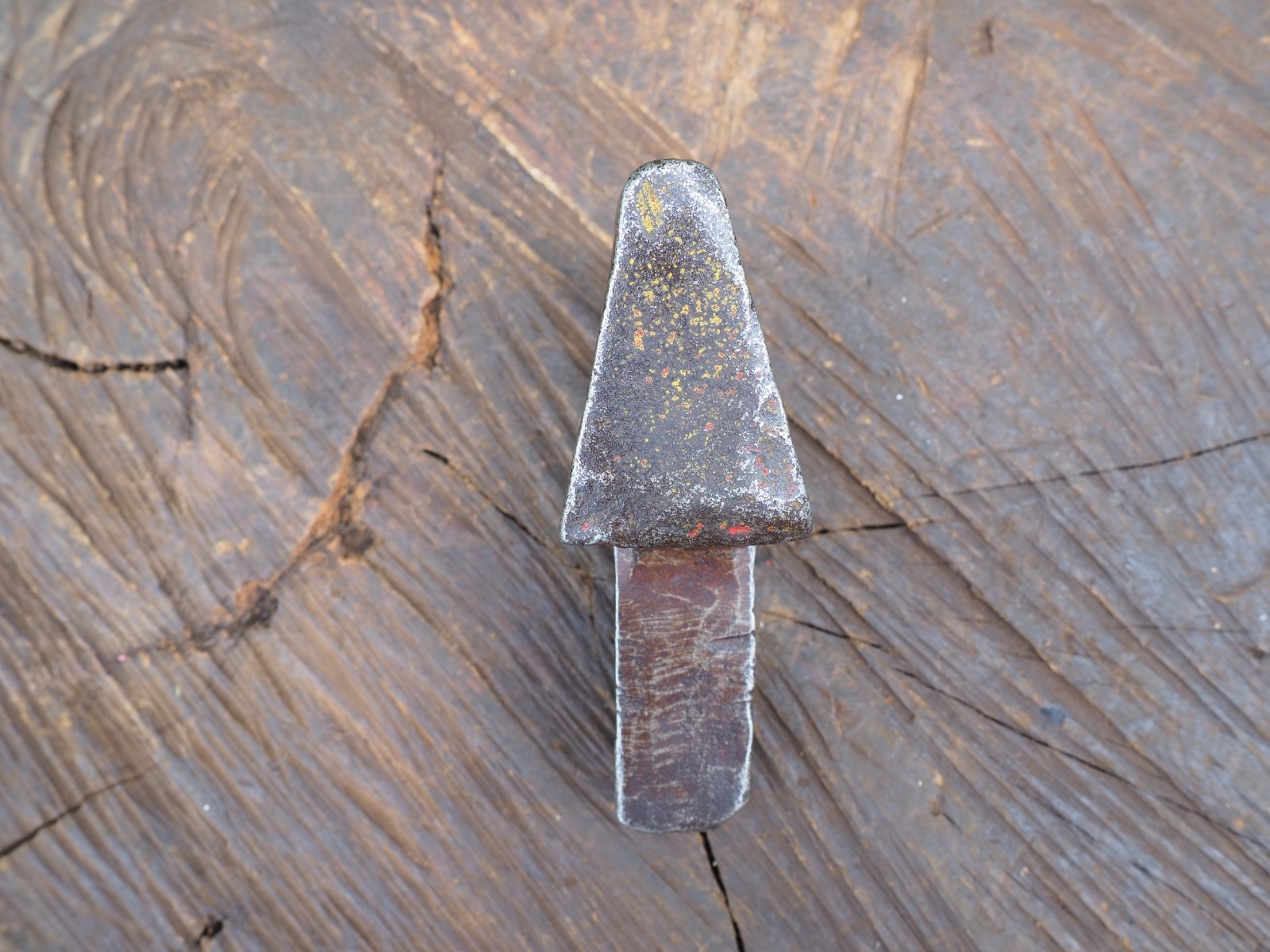 CLEAN 1/2" BOTTOM FULLER 1" HARDY BLACKSMITH ANVIL FORGE BLADESMITH CREASING OLD