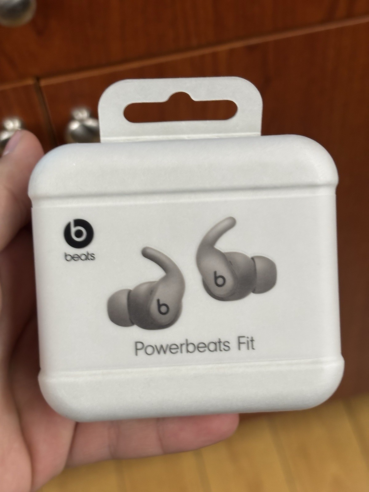 Beats Powerbeats Fit True Wireless Noise Canceling Earbuds Gravel Gray ME2K4LL/A