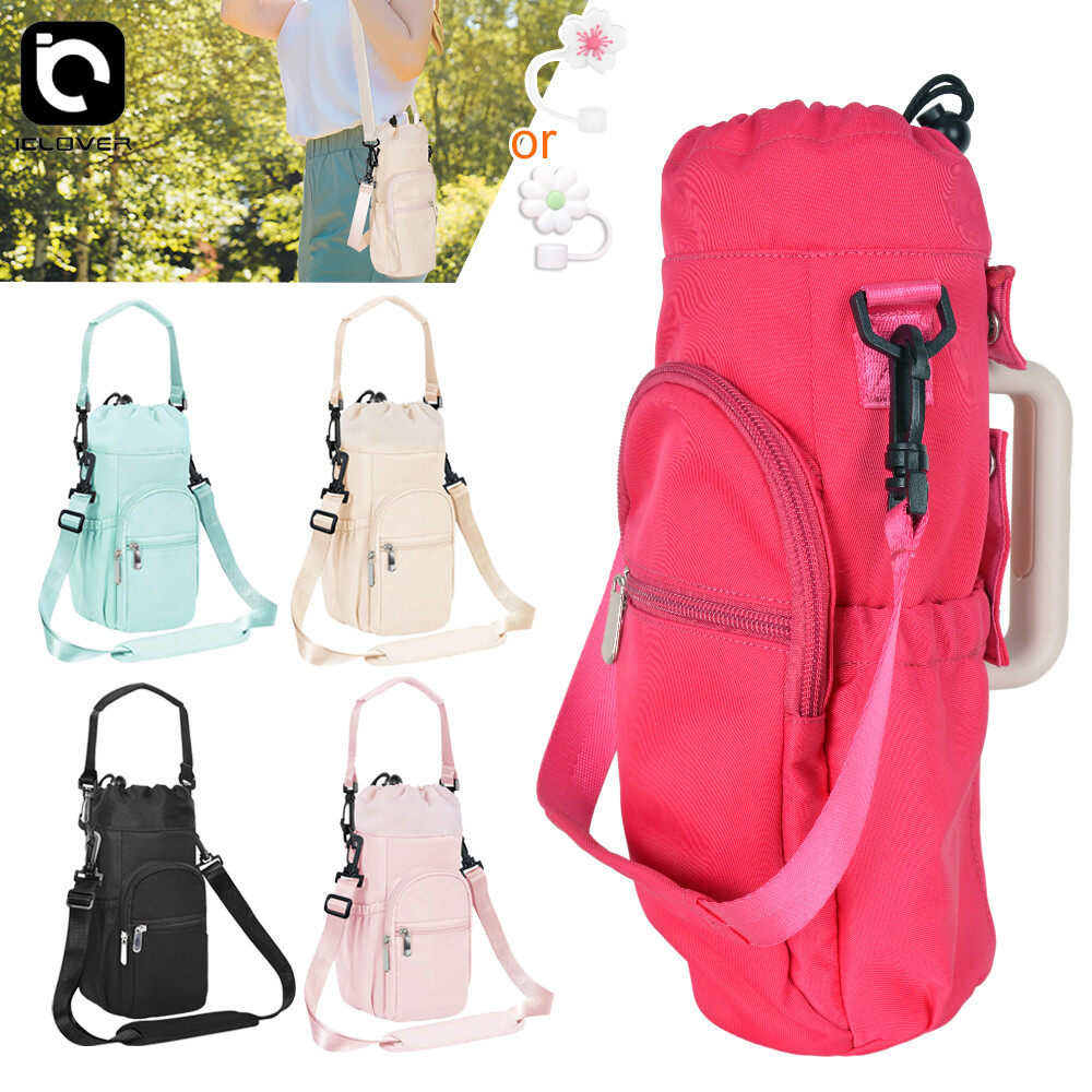 Water Bottle Holder With Strap Carrier Bag Pouch For Stanley Tumbler Cup 40oz