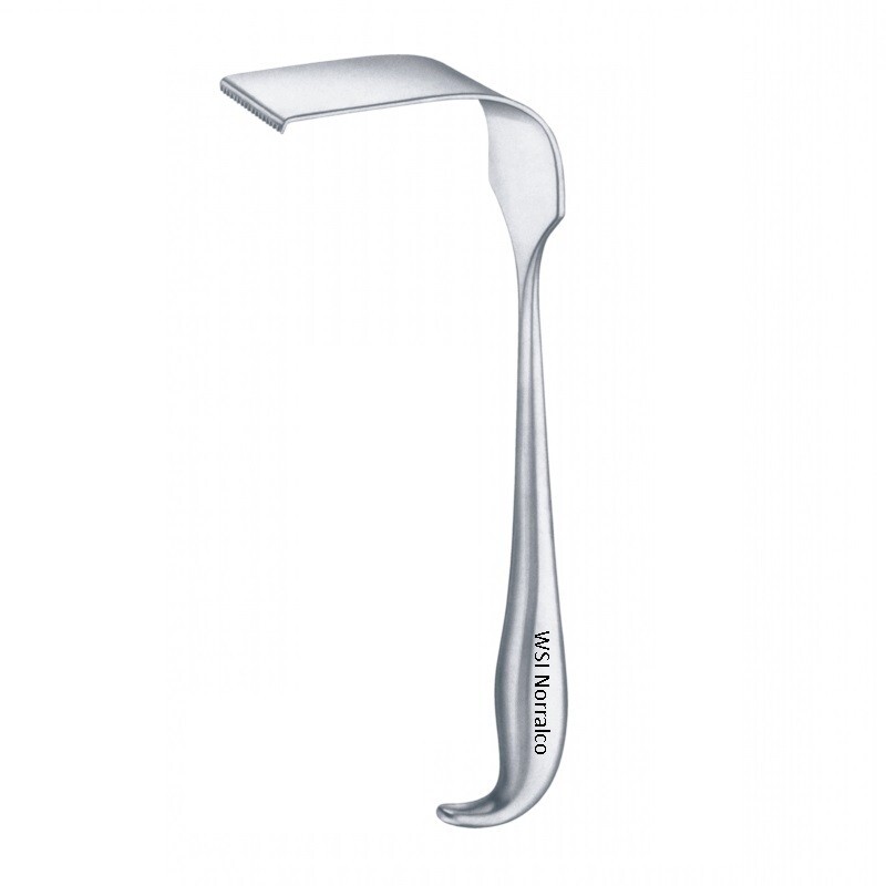 MEYERDING Retractor, 9.5", Blade 1" x 2" Deep, Hollow Grip Handle, Premium