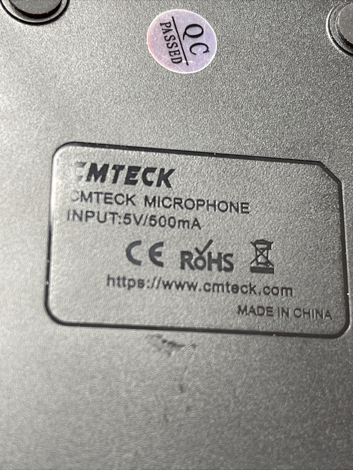 CMteck Studio USB Microphone