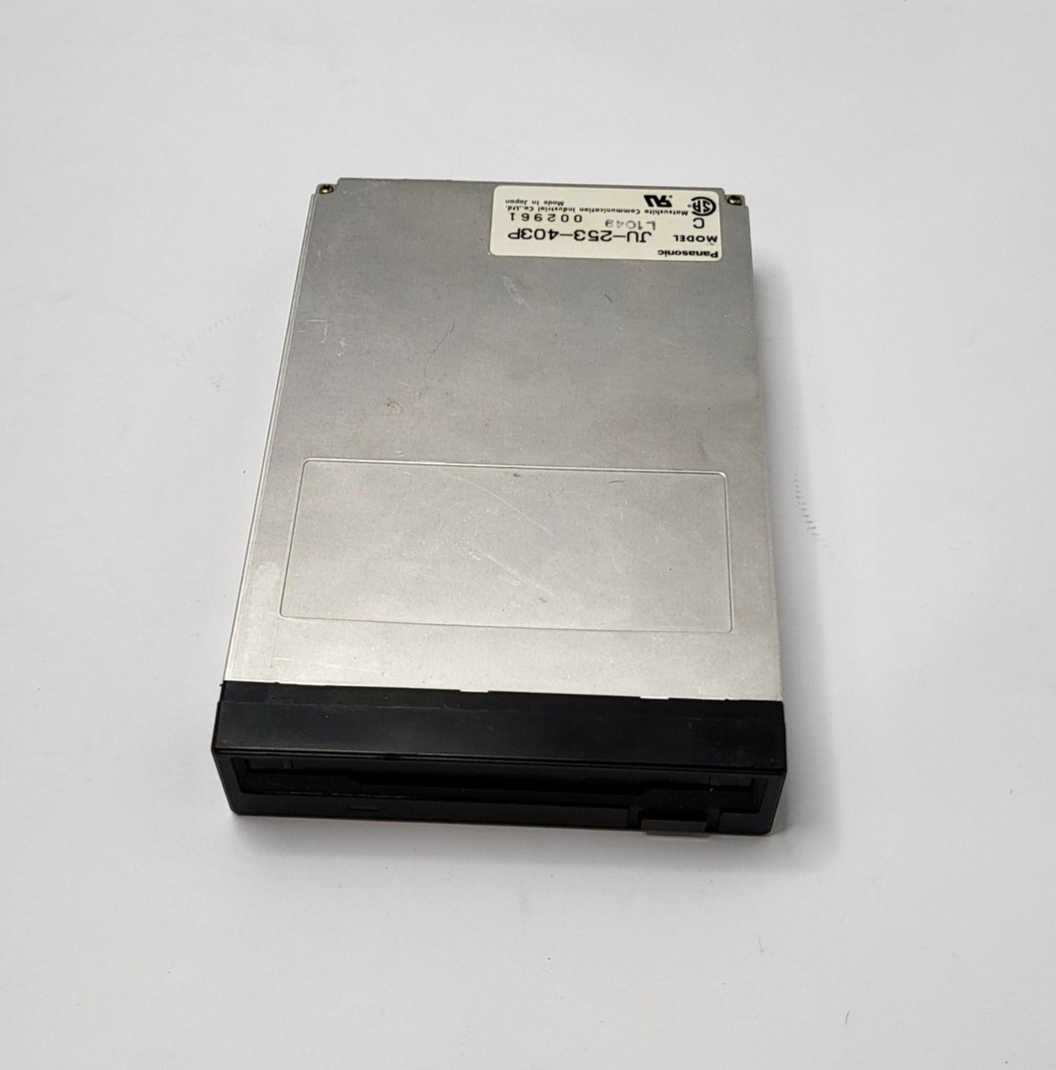 Panasonic JU-253-403P 3.5in Internal Floppy Disk Drive Silver Made In Japan