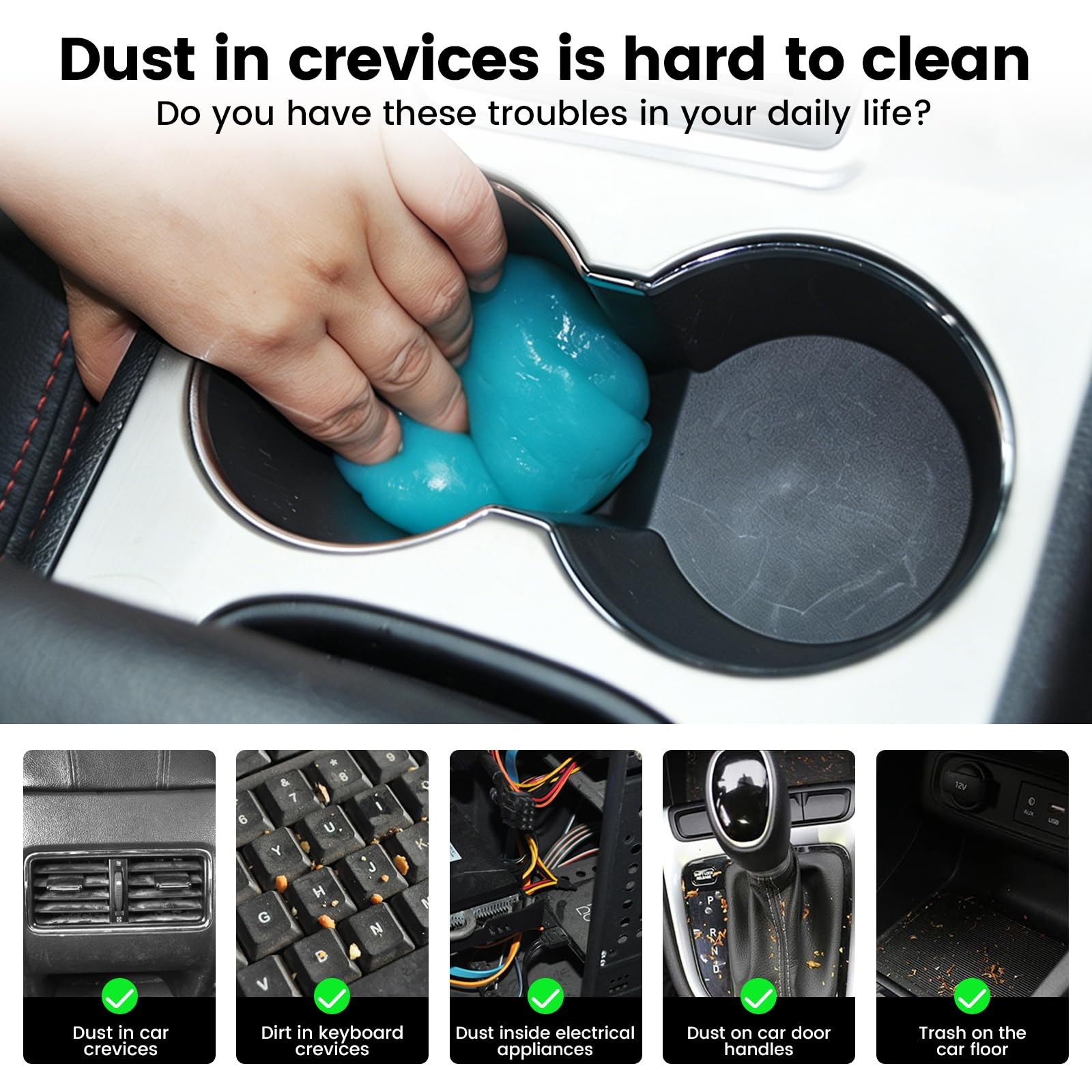 ottosing Car Cleaning Gel Detailing Putty Auto Tools Car...