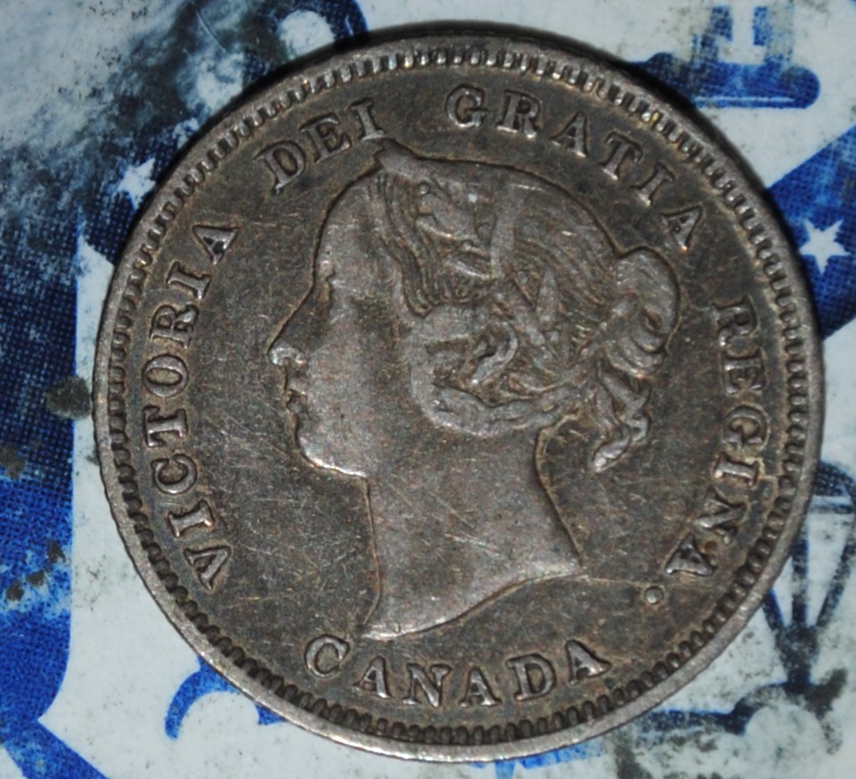 1886 Canada 5 Cents {{{D193