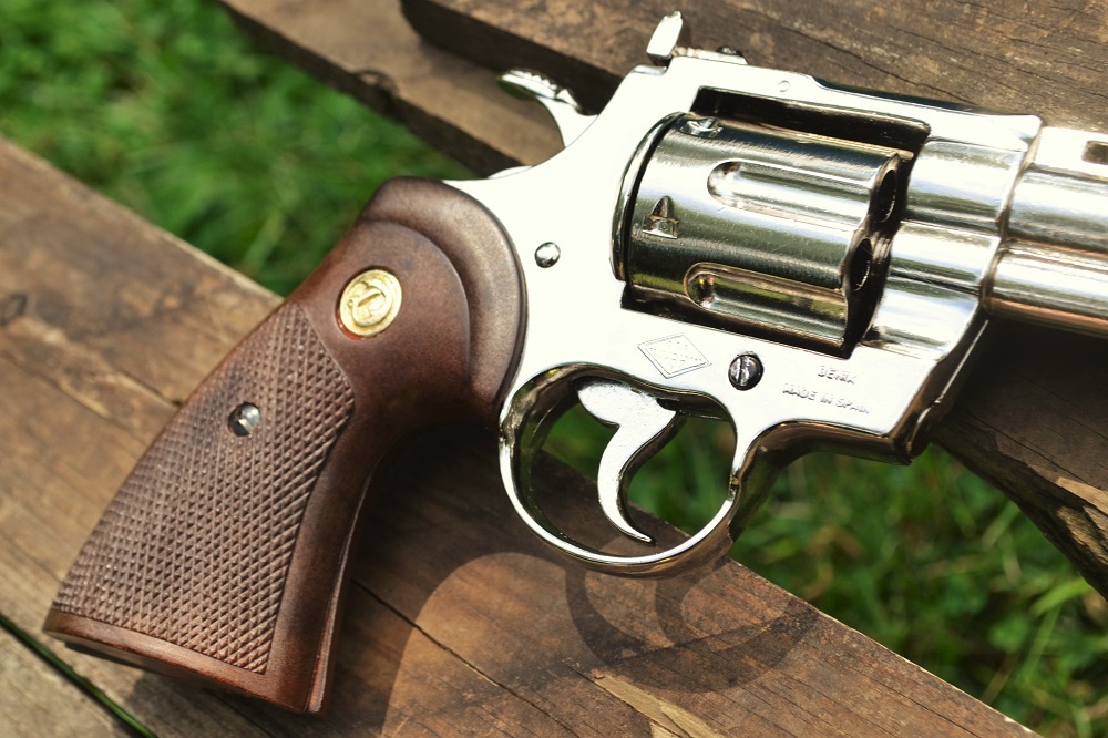 Non-Firing Replica Colt Python .357 Magnum Revolver - 357 - The Walking Dead TWD