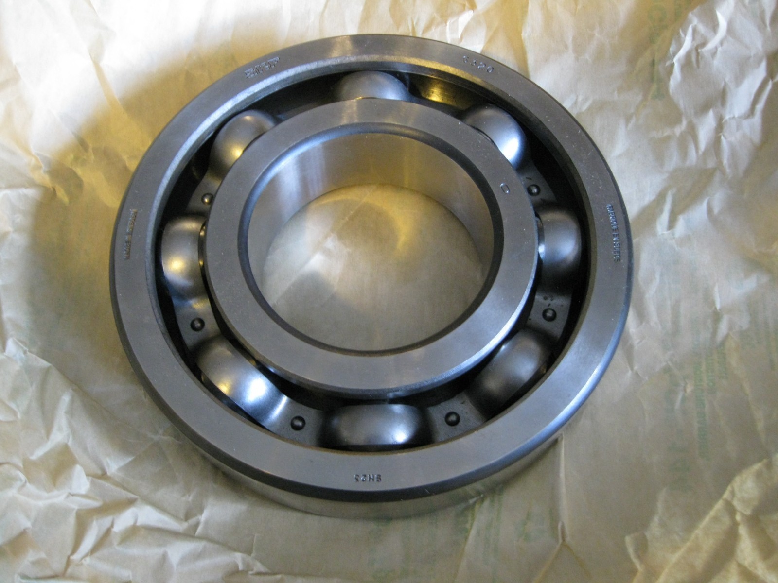 SKF 6320 Bearing 100mm x 215mm x 47mm made in SWEDEN