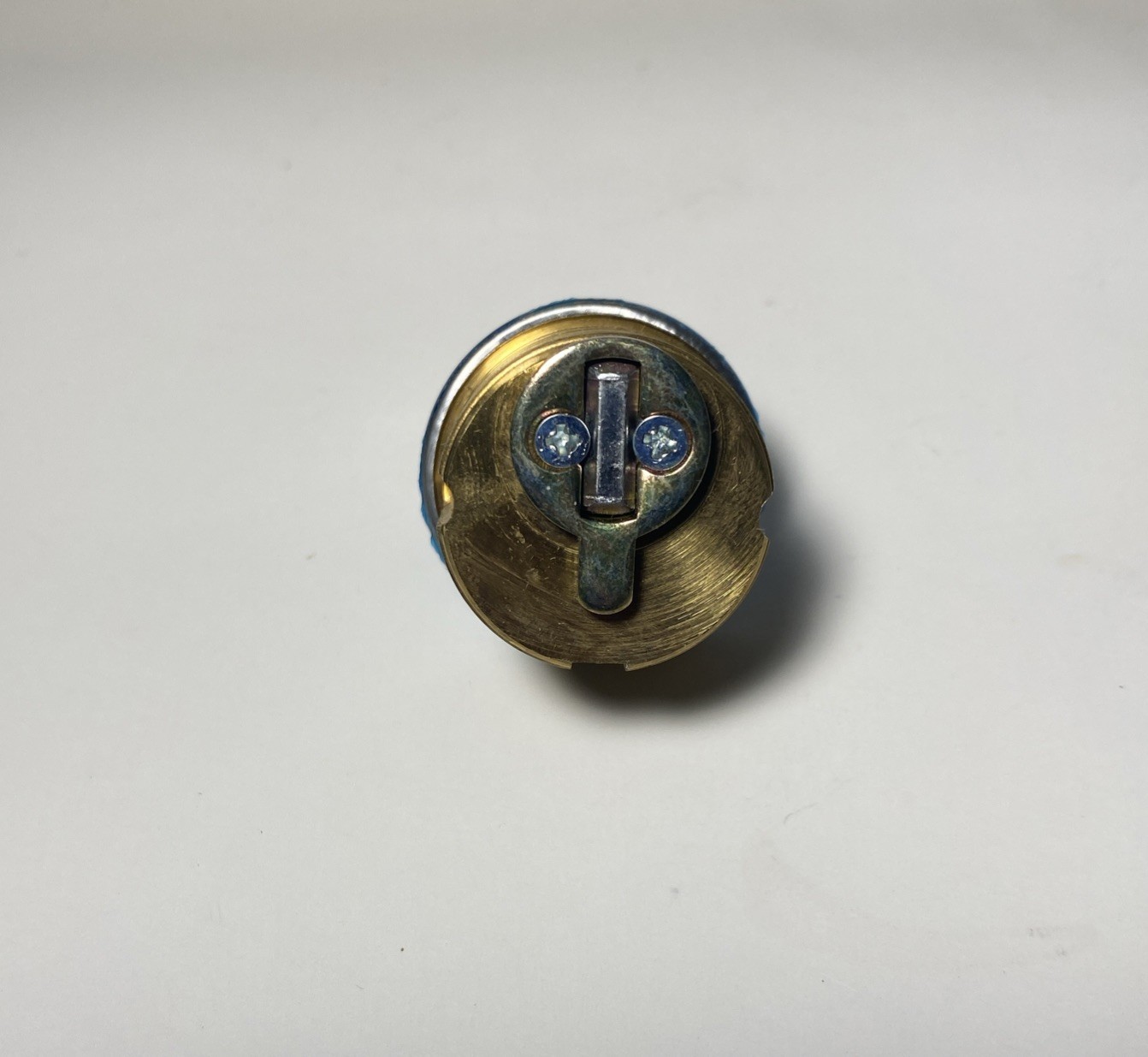 ilco Mortise Cylinder 7161TK2-26D 1" Brass
