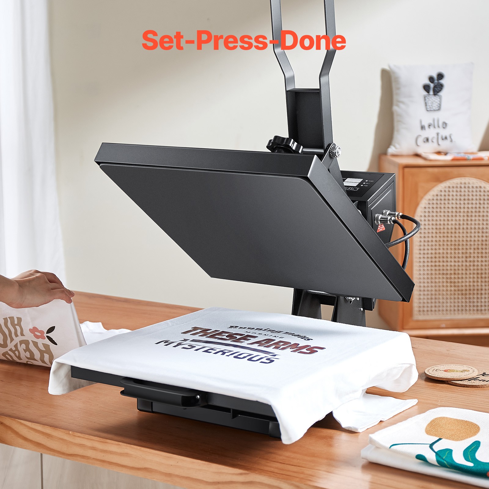 15x15 Sublimation Heat Press Machine w/ Digital Display
