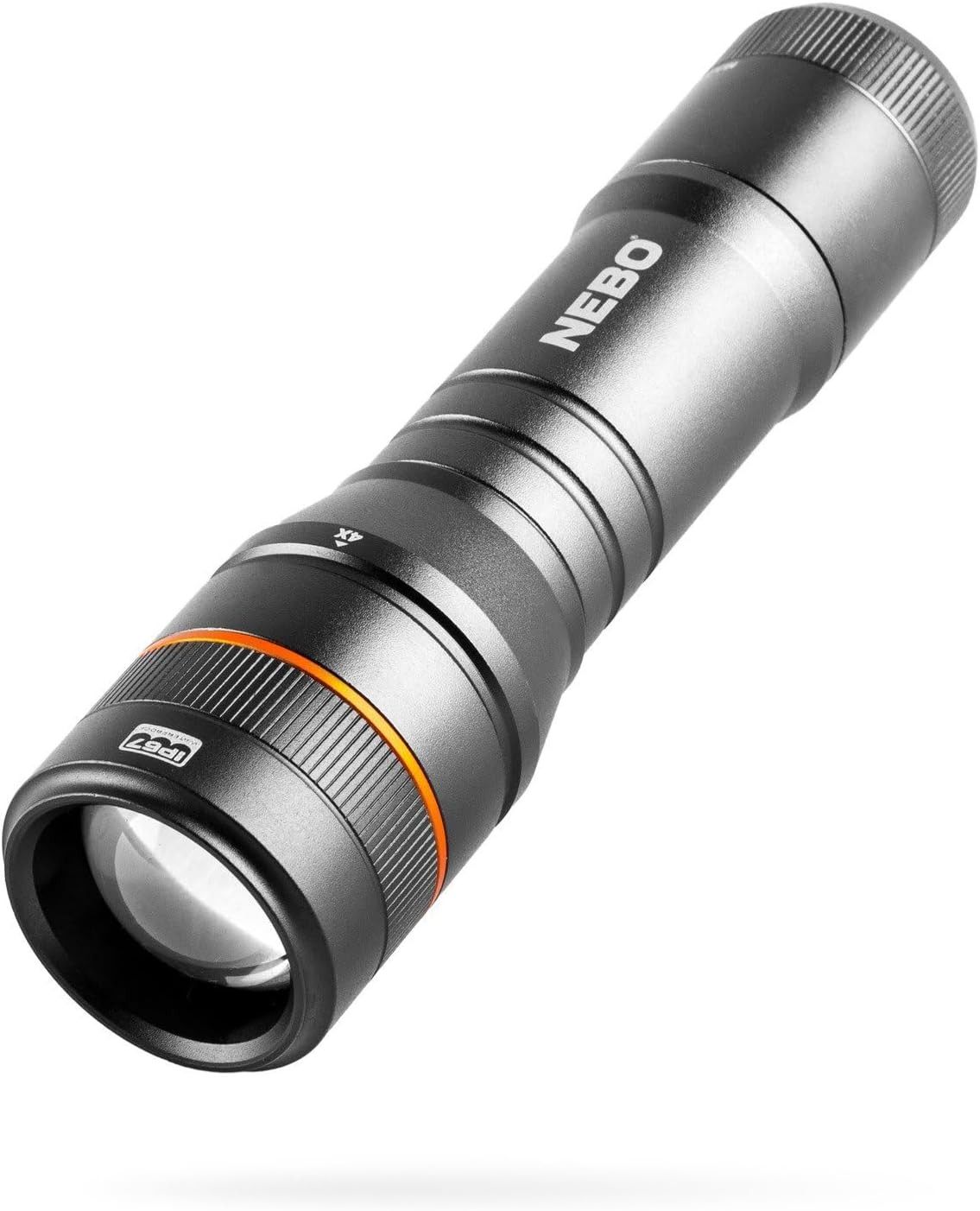 NEBO Newton Powerful LED Handheld Flashlight | AA Battery Powered Compact Waterp