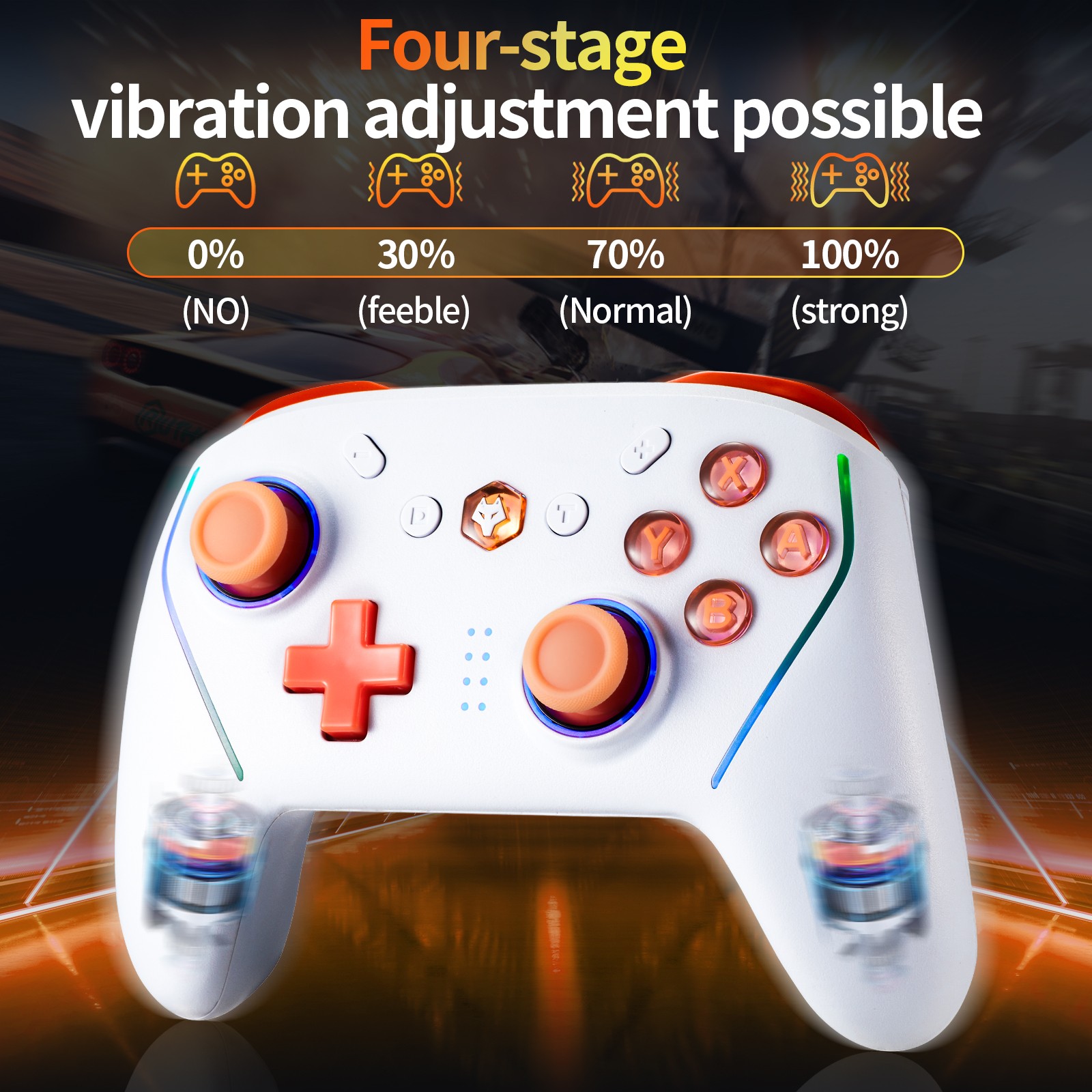 APP Control Wireless game Controller w/NFC TURBO For Switch 2 PC IOS Android