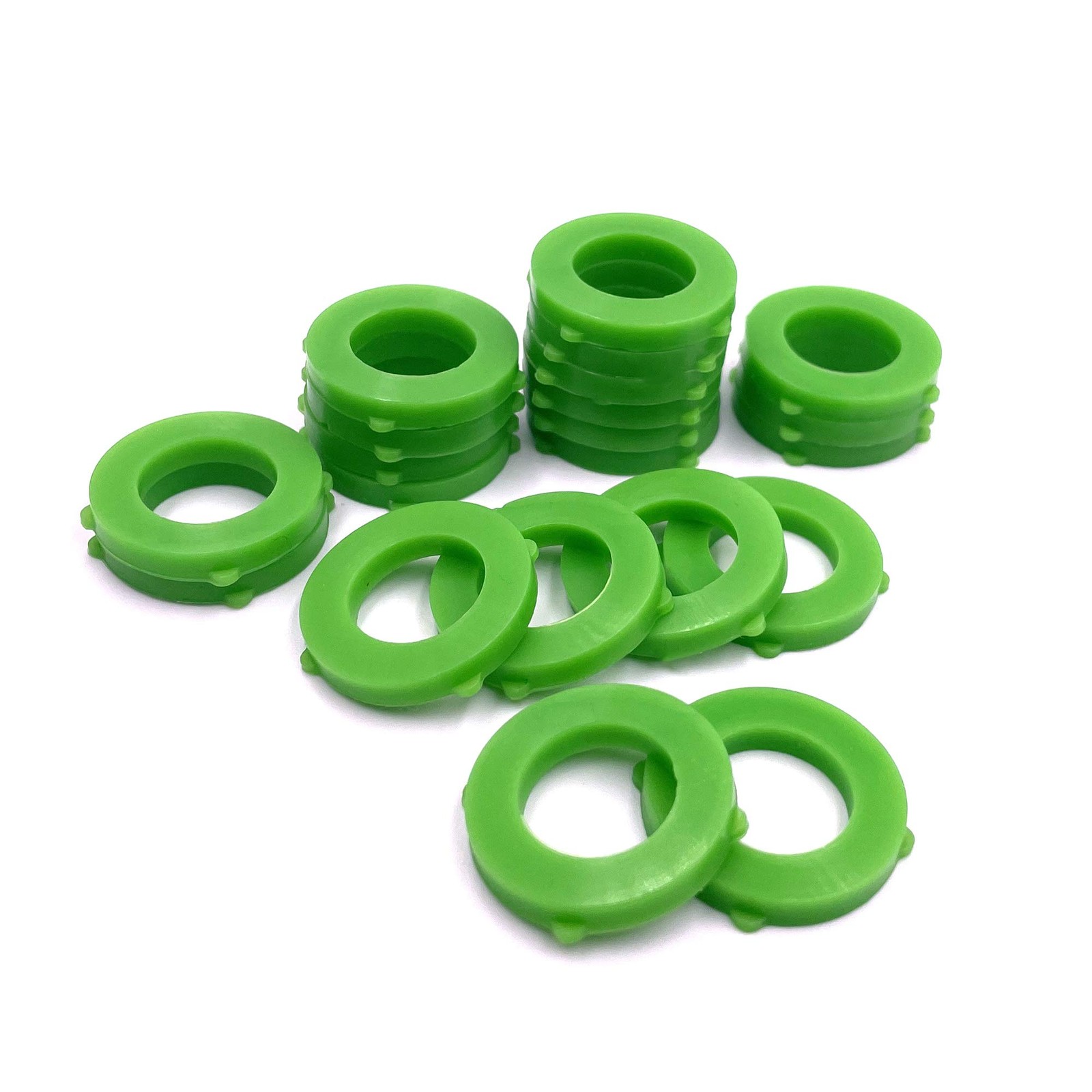 YANWOO 20pcs Green Leak Preventing Silicone Washer 25 millimeters,