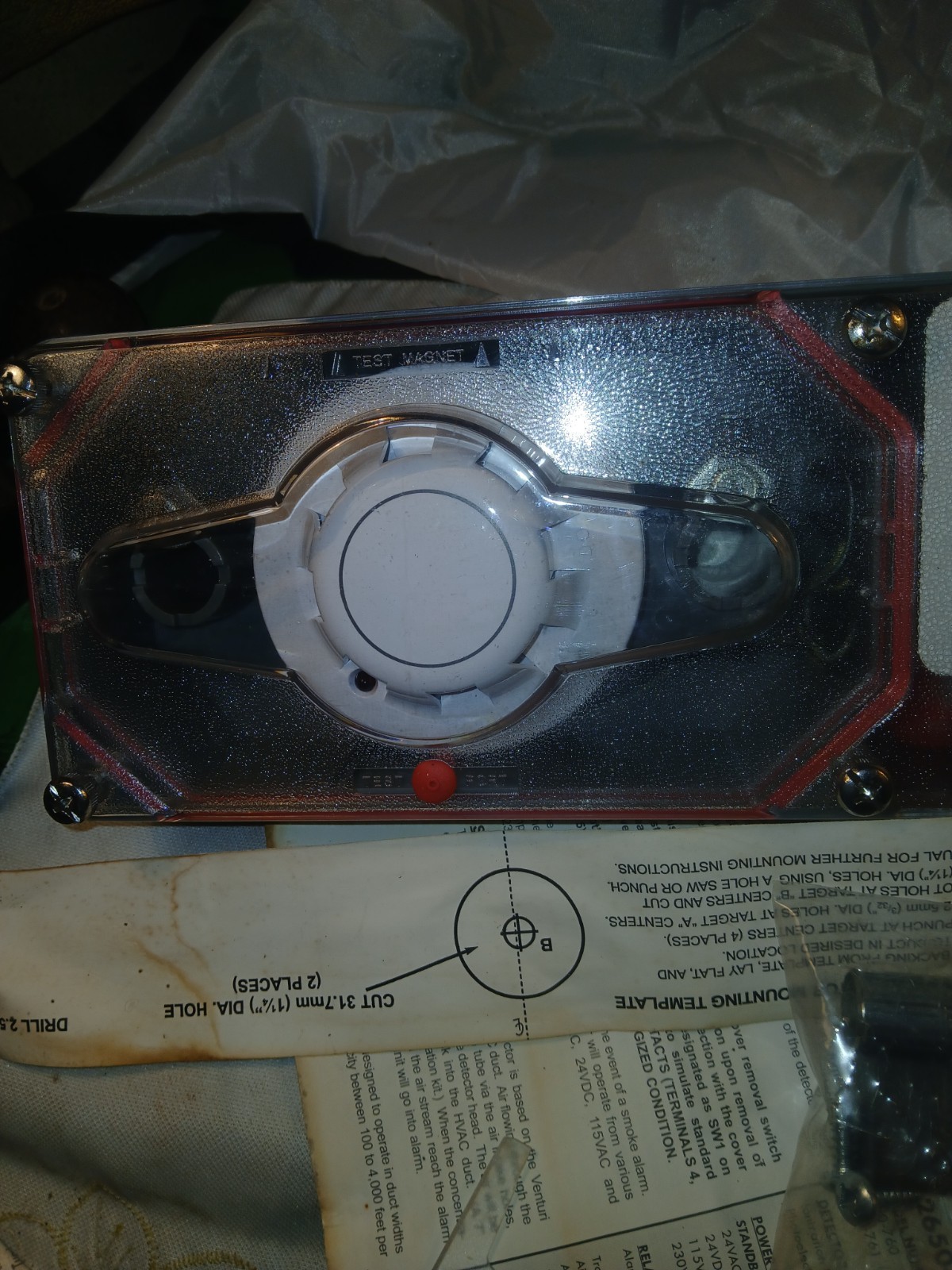 2 Firex 2650-760 Duct Smoke Detectors