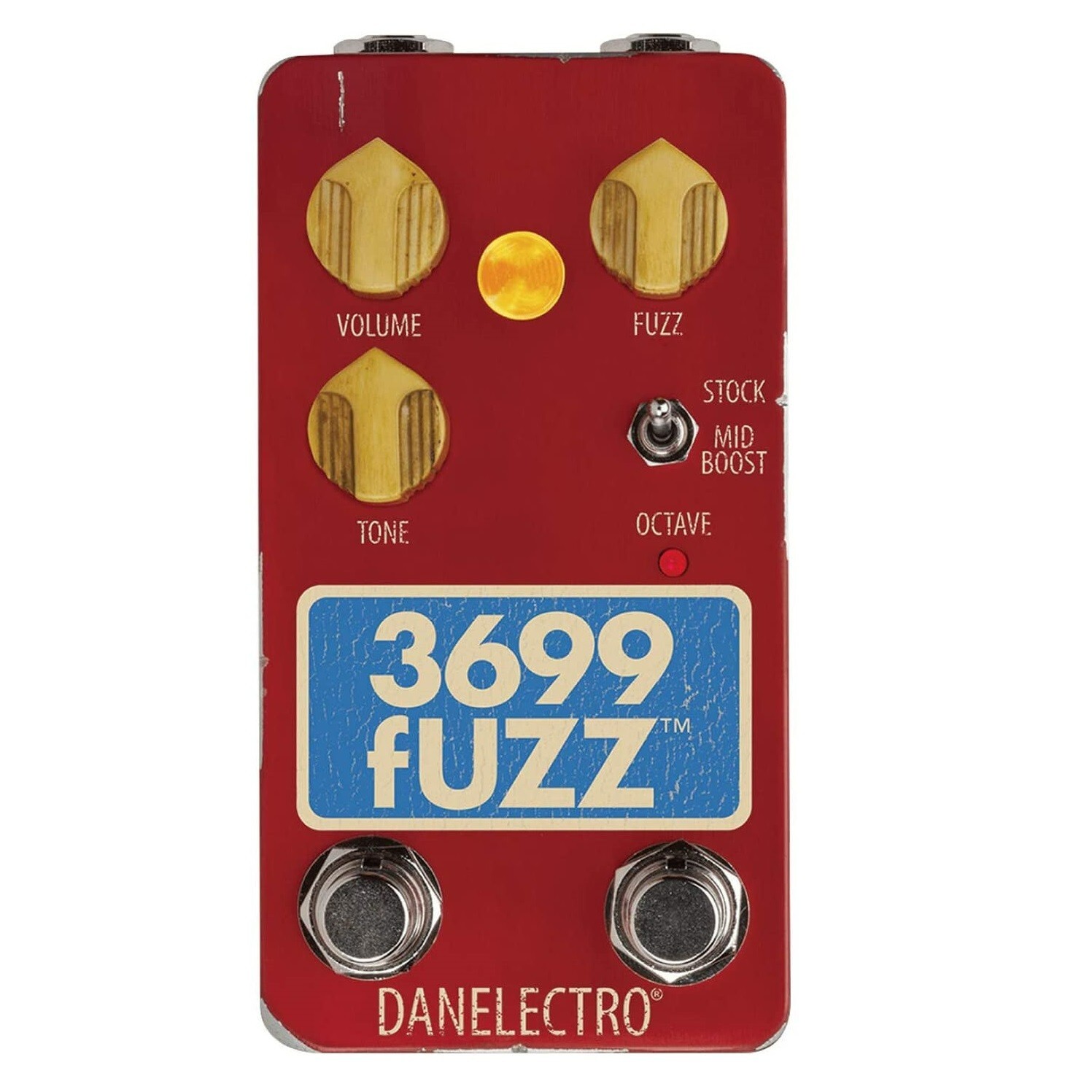 Used Danelectro 3699 Fuzz Guitar Effects Pedal