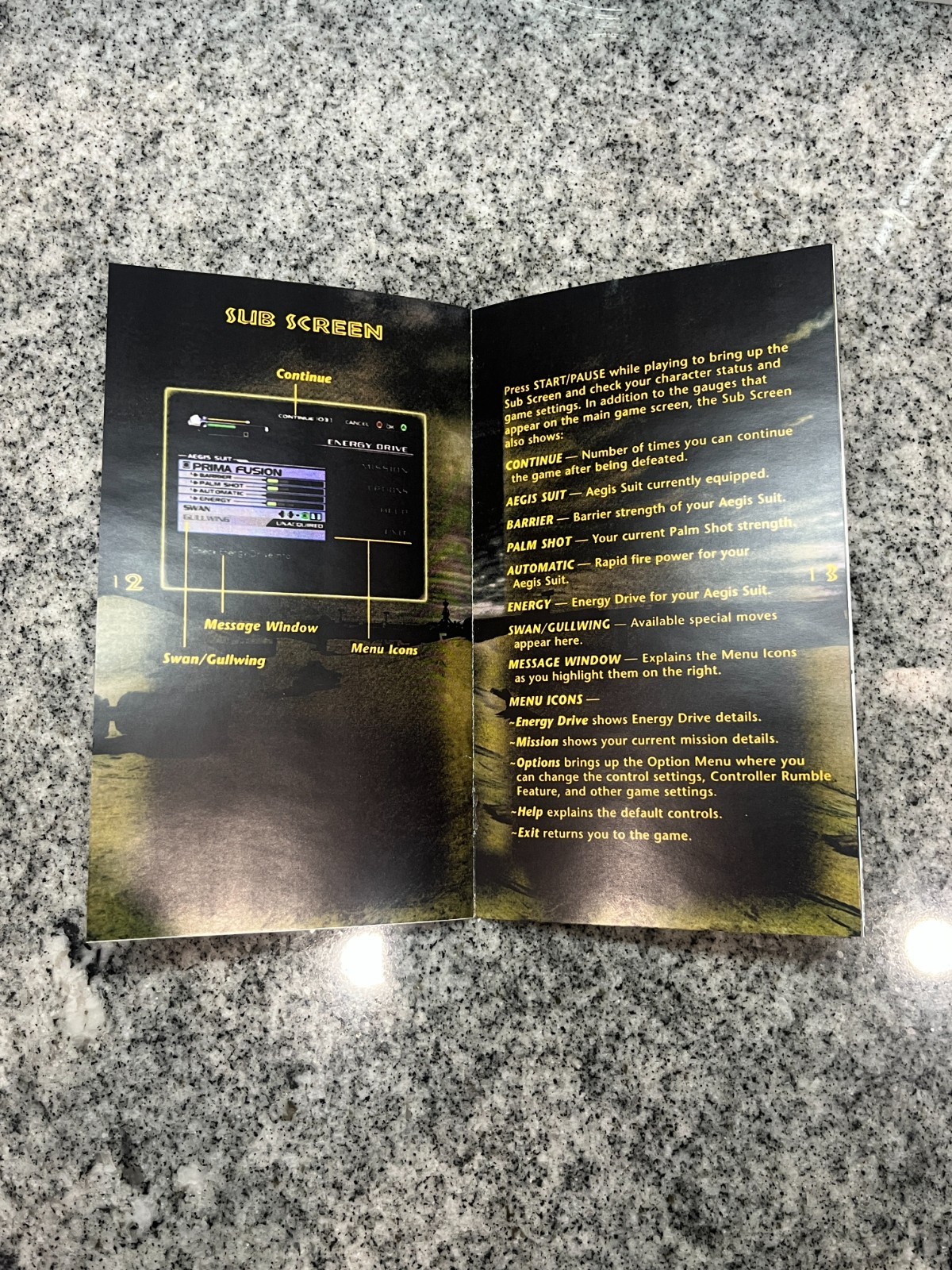 Replacement Manual for - P.N. 03 - GameCube Instruction Booklet