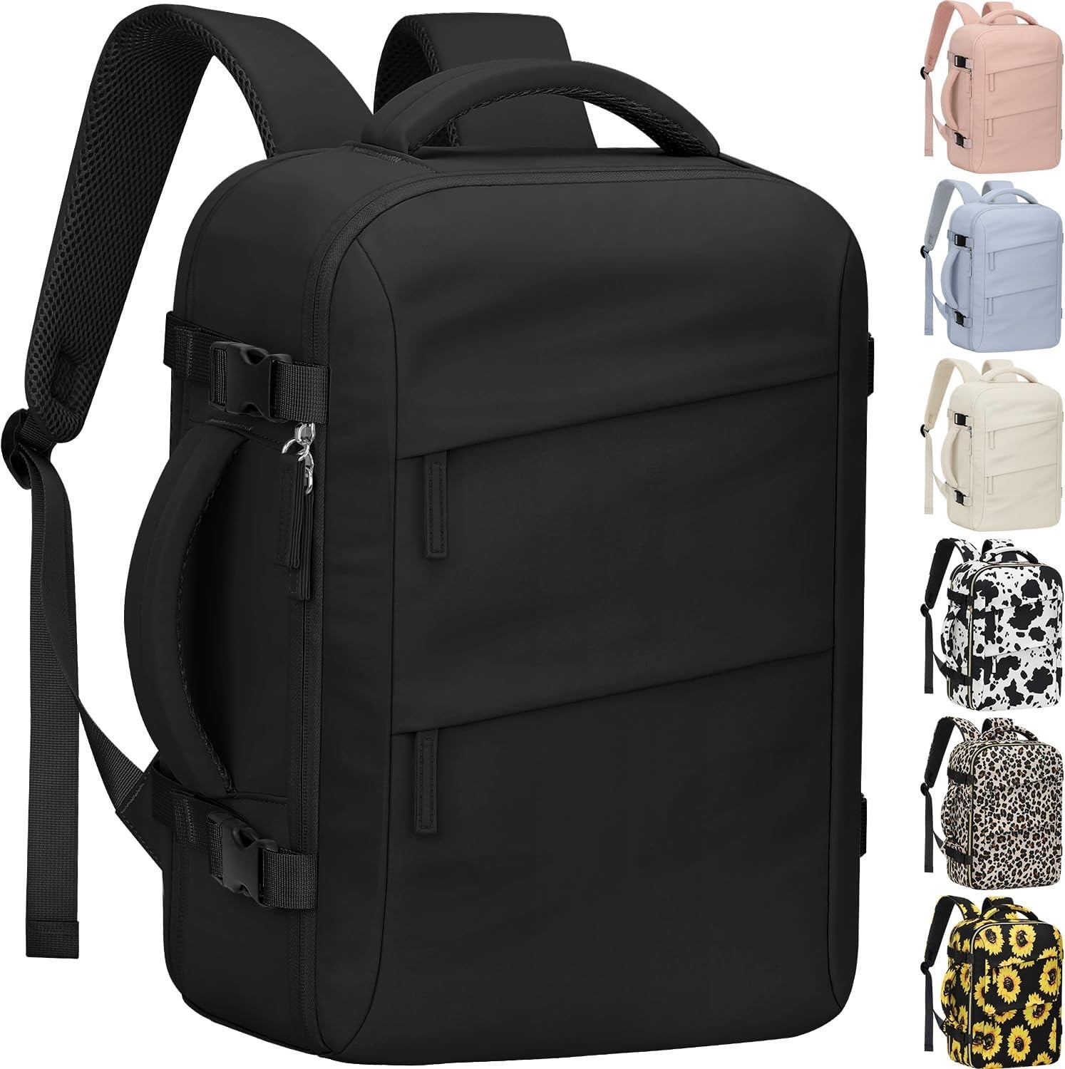 Mochilas Escolares Negra Para Laptop 15,6 De Adolescentes Hombre Mujer CollegeUS