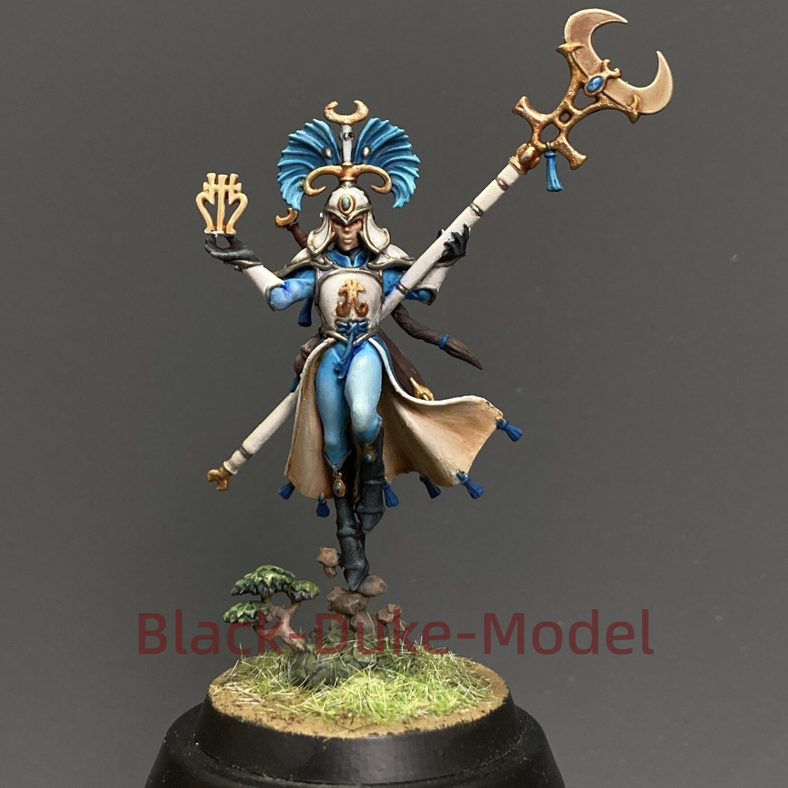 Scinari Enlightener ProPainted Warharmmer AOS Lumineth Realm-lords Miniature