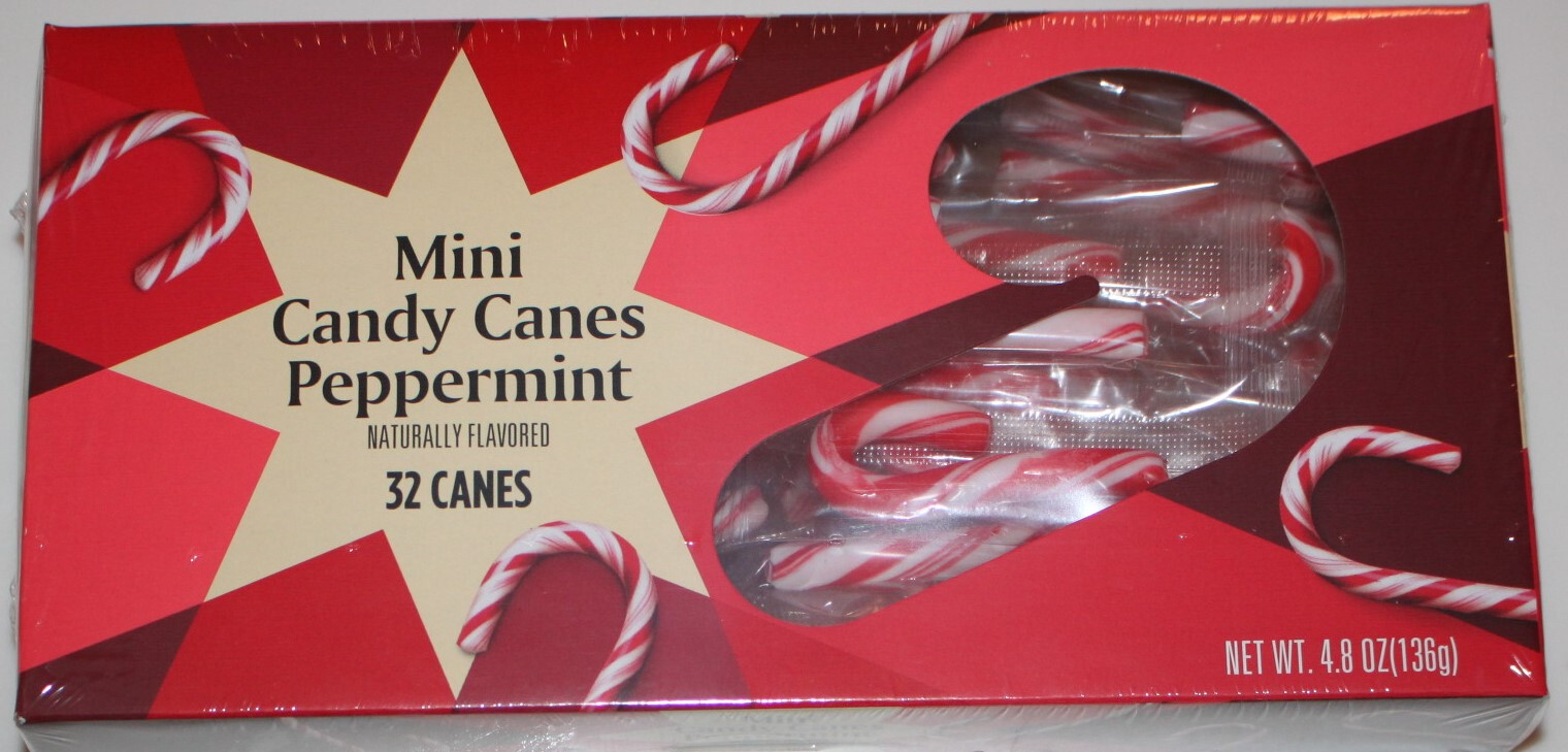 4 Box LOT - Mini Peppermint Candy Canes - 128 Count - 19.2 oz