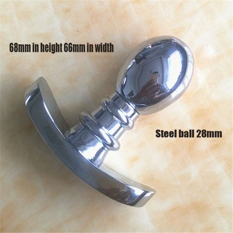 Detachable Stainless-Steel-Anal Ball Plug Extreme Spreader Dilator Metal Device