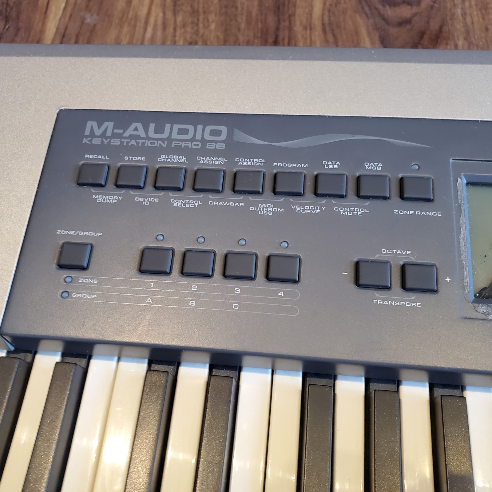 M-Audio Keystation Pro 88 Portable USB MIDI Controller - USED - TESTED - (READ)