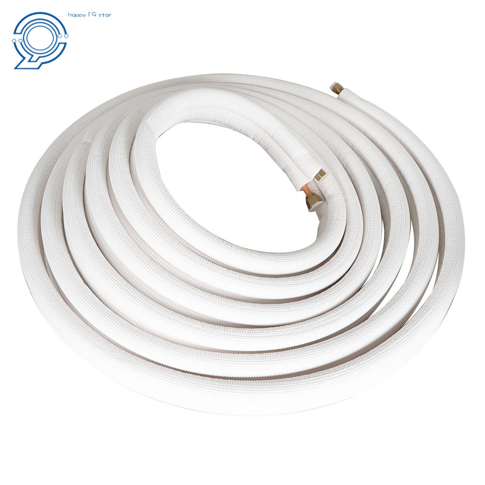 1/4" - 3/8" Dia. White 25 Feet Install Kit For Mini Split Heat Pump Systems