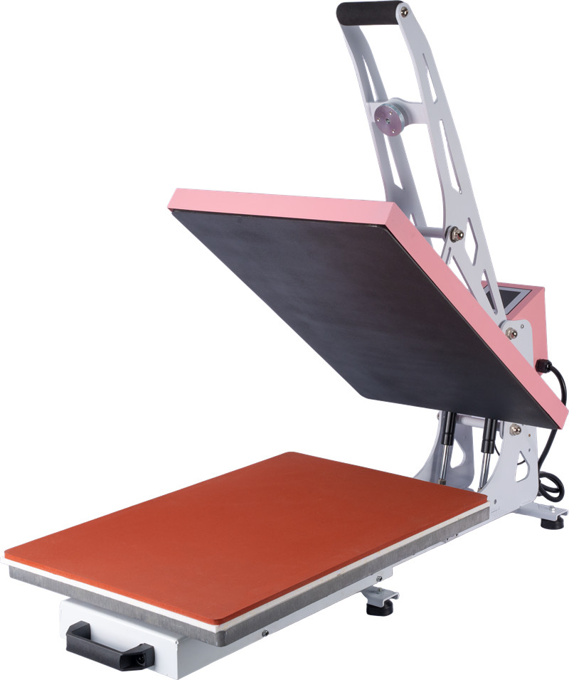 16×24in Semi-Automatic Heat Press Machine Sublimation Auto Open Press T-shirt
