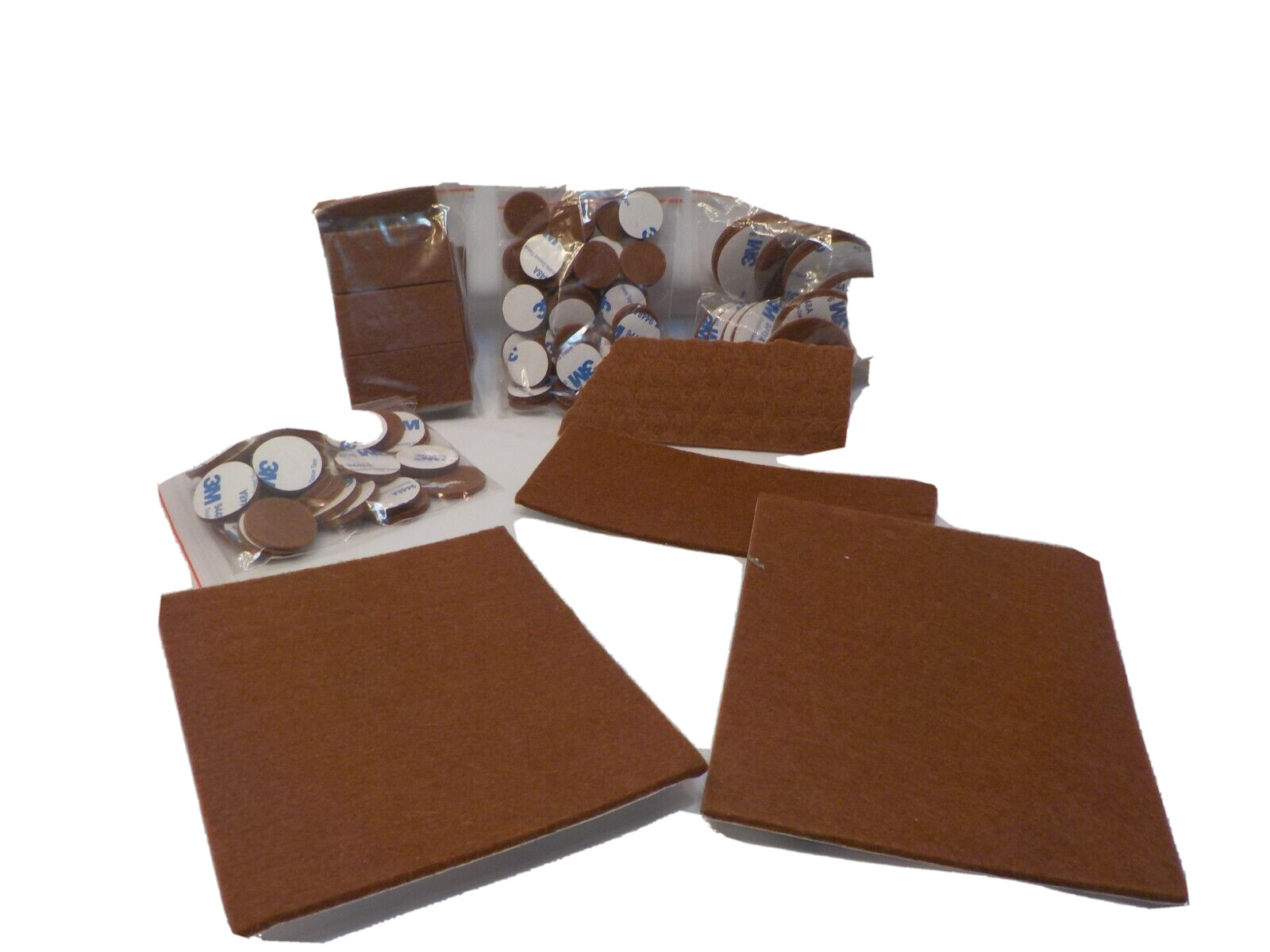 160 PCS Self-Adhesive w/ 3M Floor Protectors Leg Feet pads Anti-Scratch hardwood