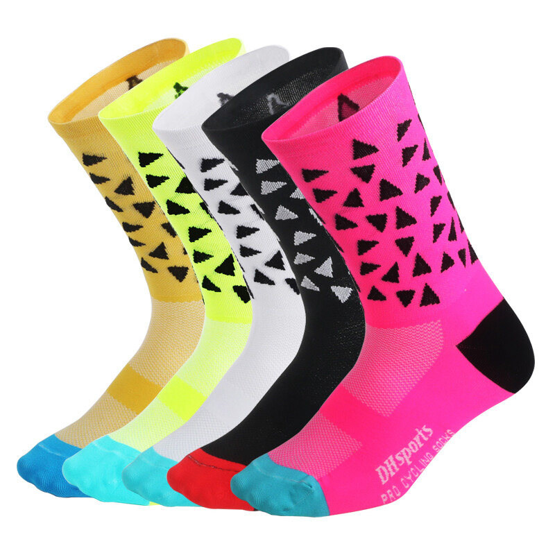 Pro Mens Womens XC Cycling Socks Riding Ankle Sports Socks Bicycle Bike Socks