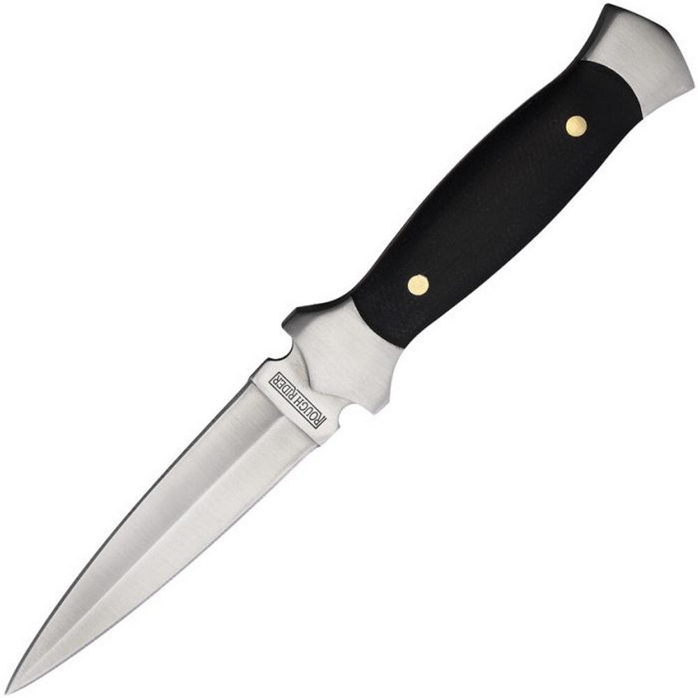 Rough Ryder Amigo Highland 440 Steel Blade Micarta Handle Boot Knife RR2378 KE18