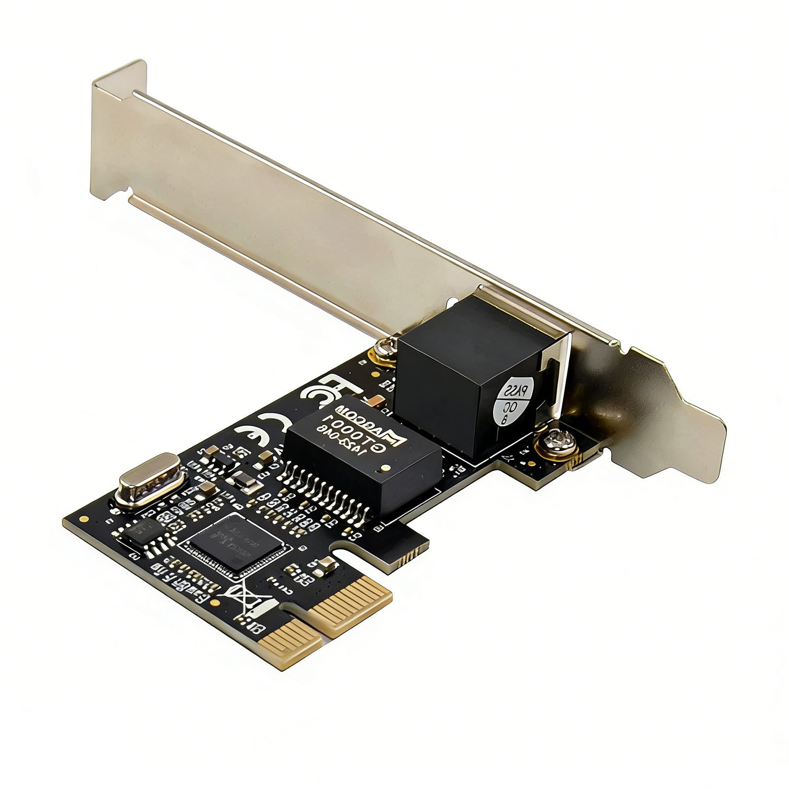 Single Port Gigabit Ethernet PCI-e PCIe x1 Network Interface Card NIC RTL8111C