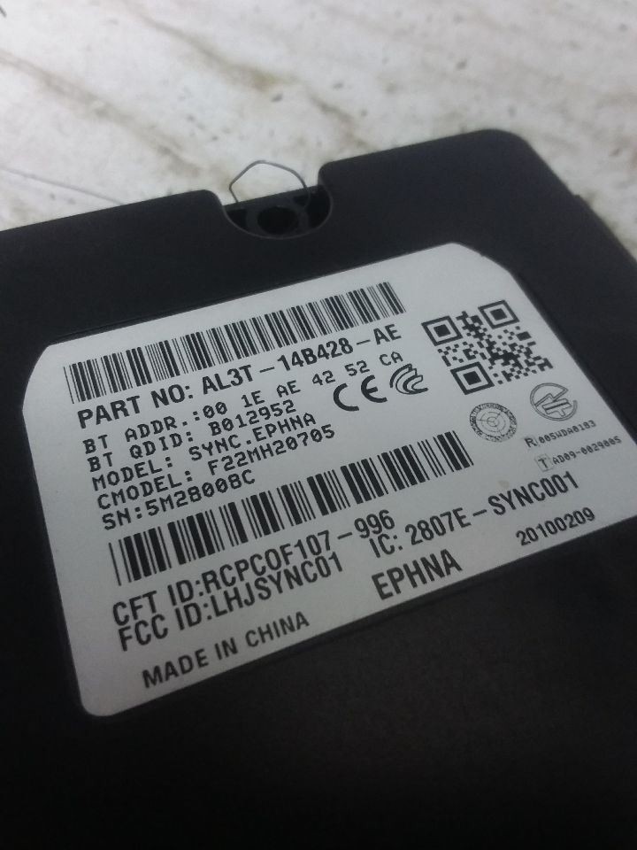 Communication Voice Recognition Sync Module Fits 10 EXPEDITION AL3T-14D212-AE