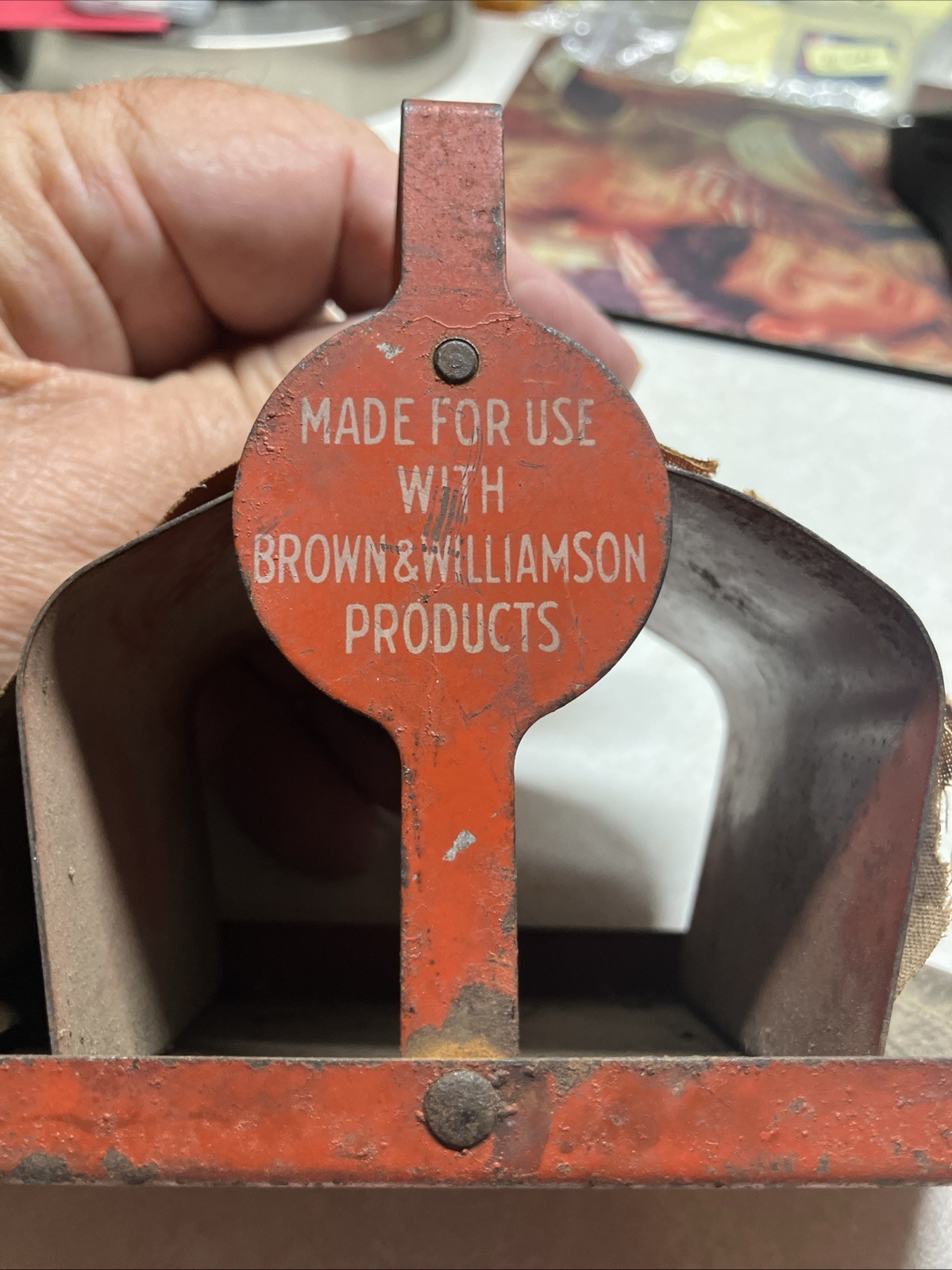 Vintage Brown and Williamson Cigarette Rolling Machine