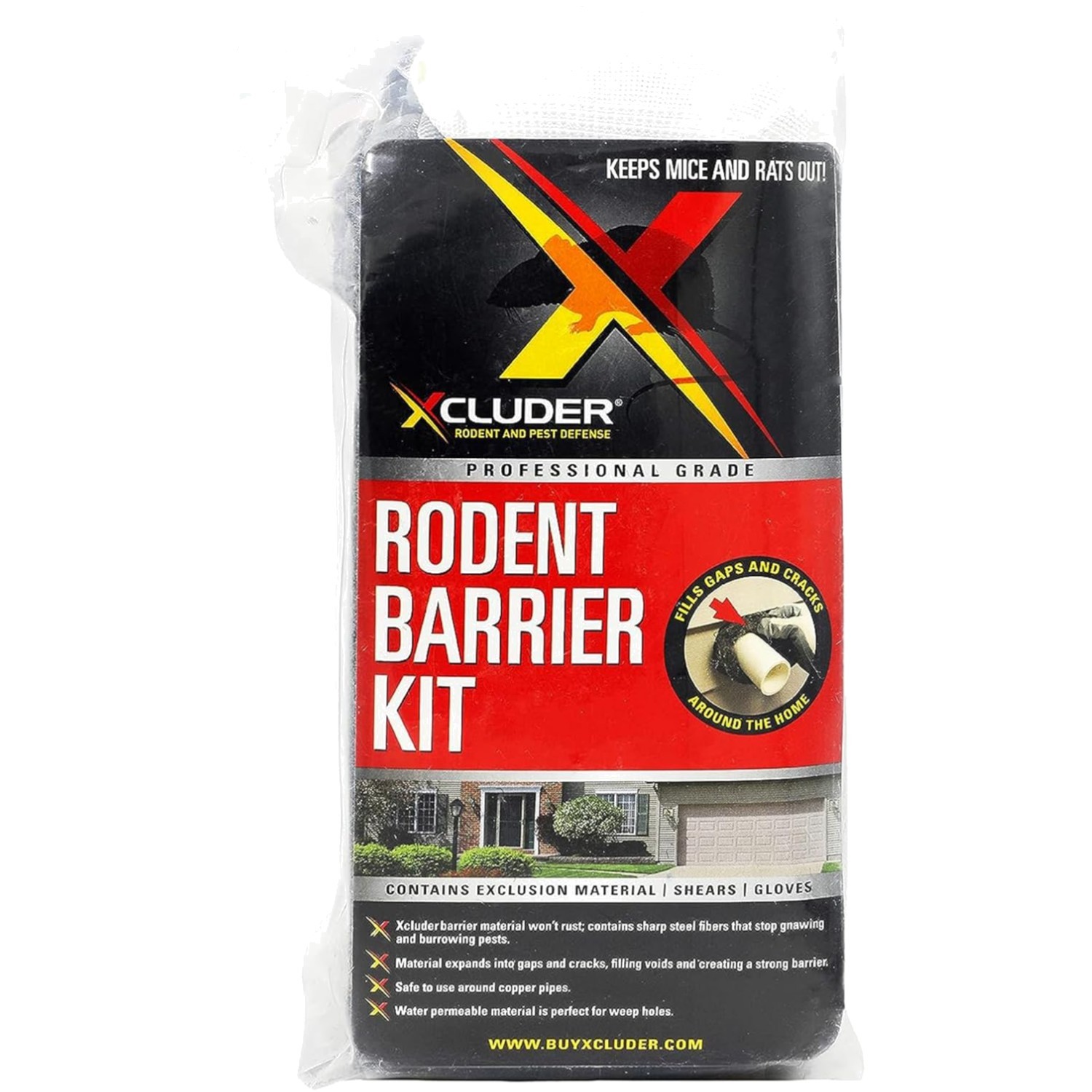 Stainless Steel Wool Rodent Control Kit