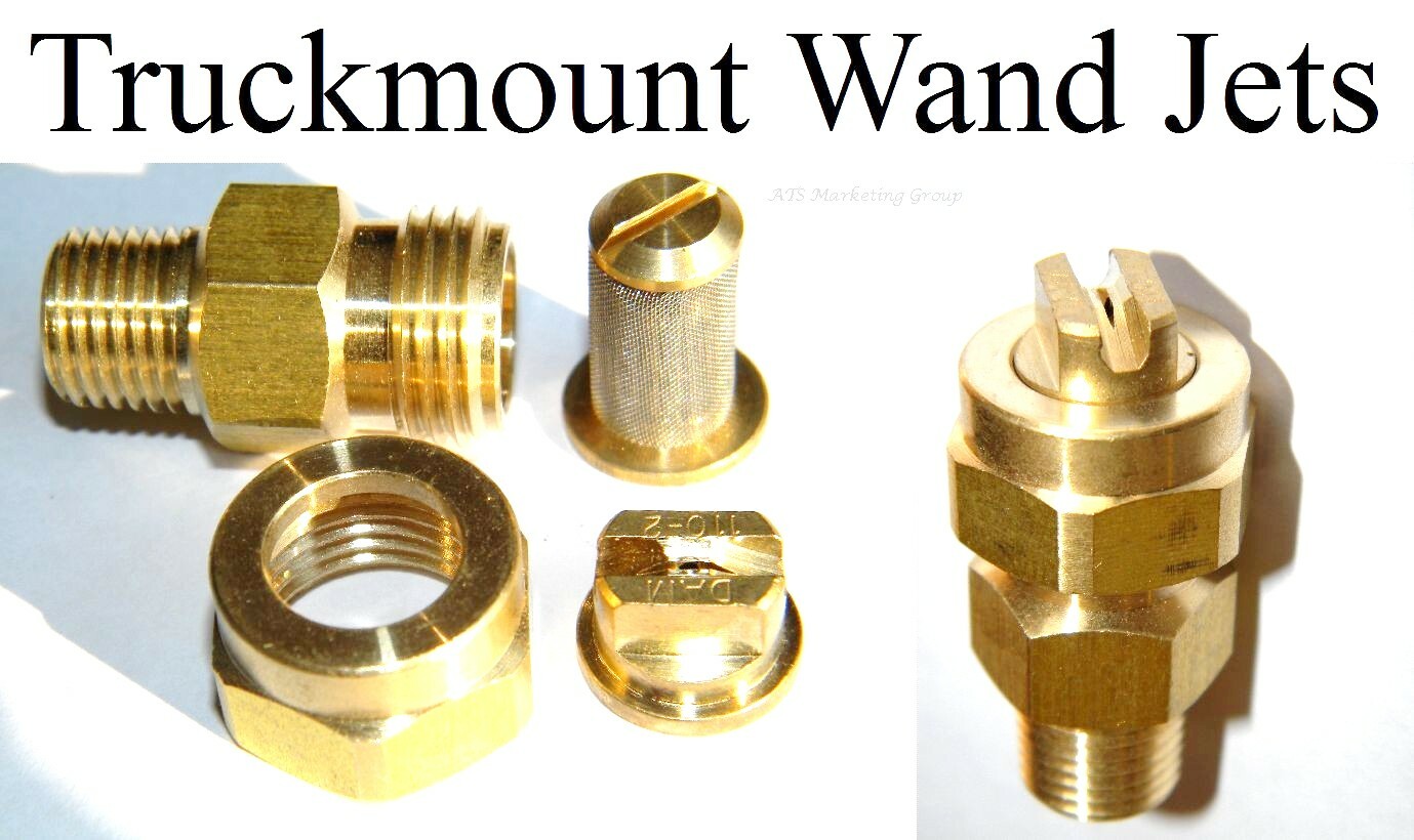Carpet Cleaning - Truckmount Wand Jets Assembly (Set Of 2)