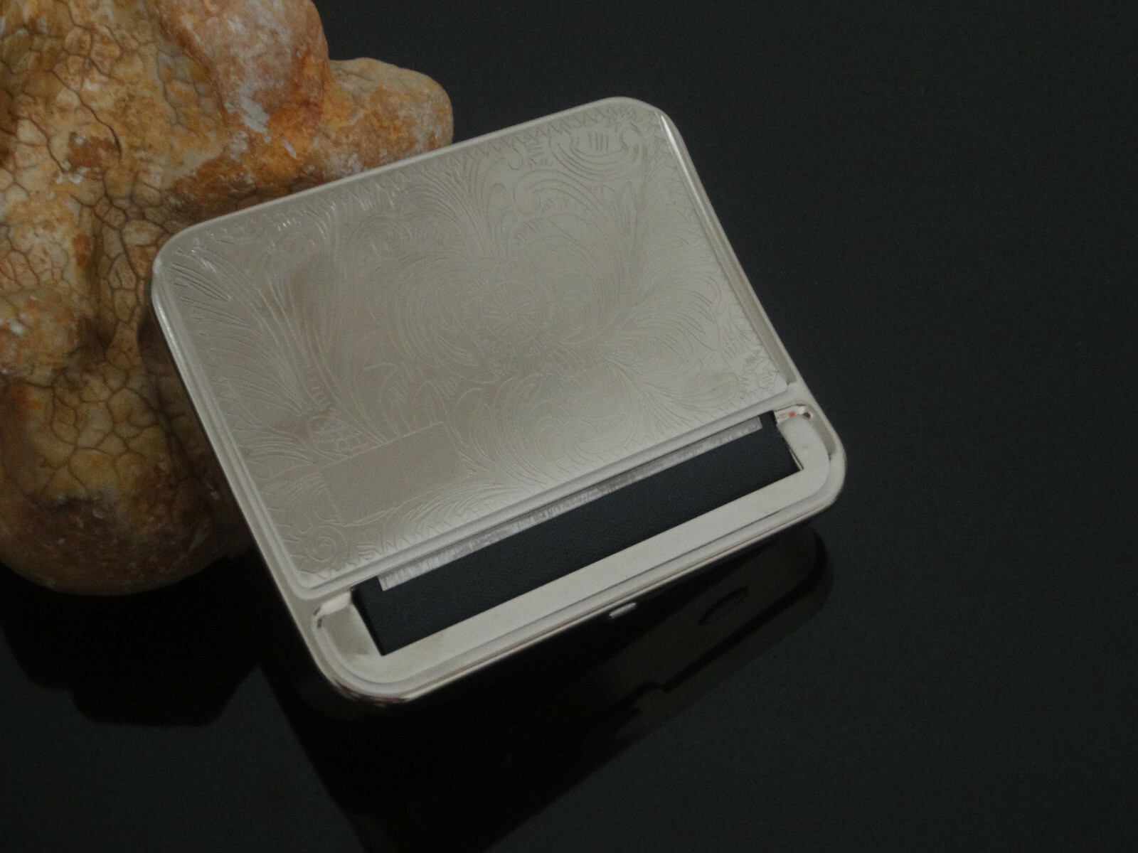 Metal 78 mm Roller Roll Automatic Cigarette Tobacco Rolling Machine Box #389