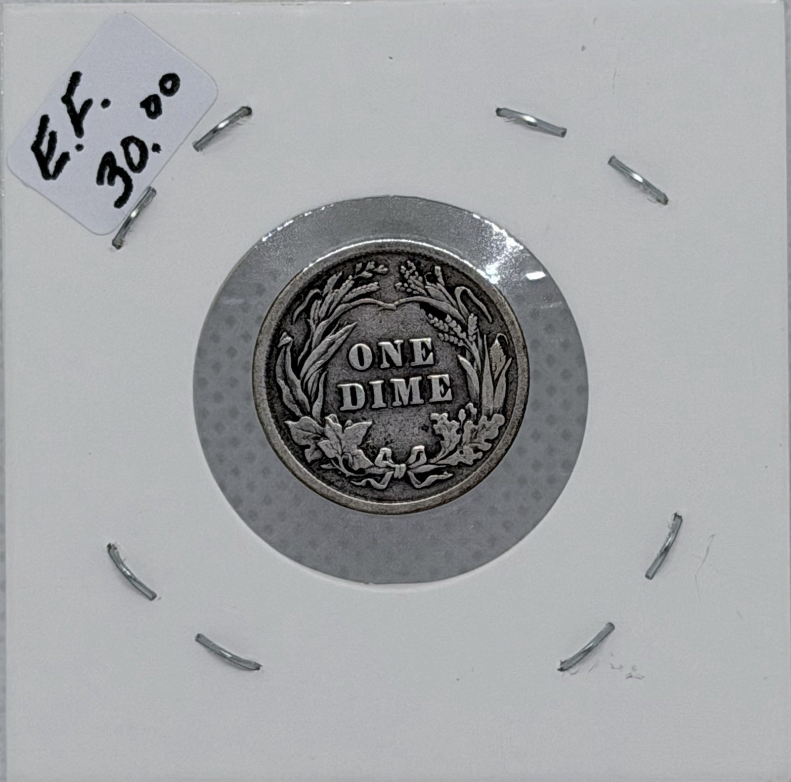 🔥🔥🔥 1900 P Barber Dime 10C Coin ✨90%_Silver✨ #220