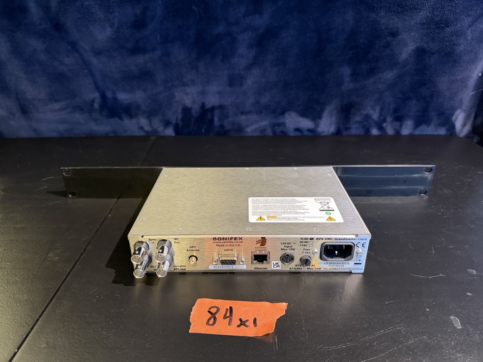 Sonifex AVN-GMC Grandmaster Clock
