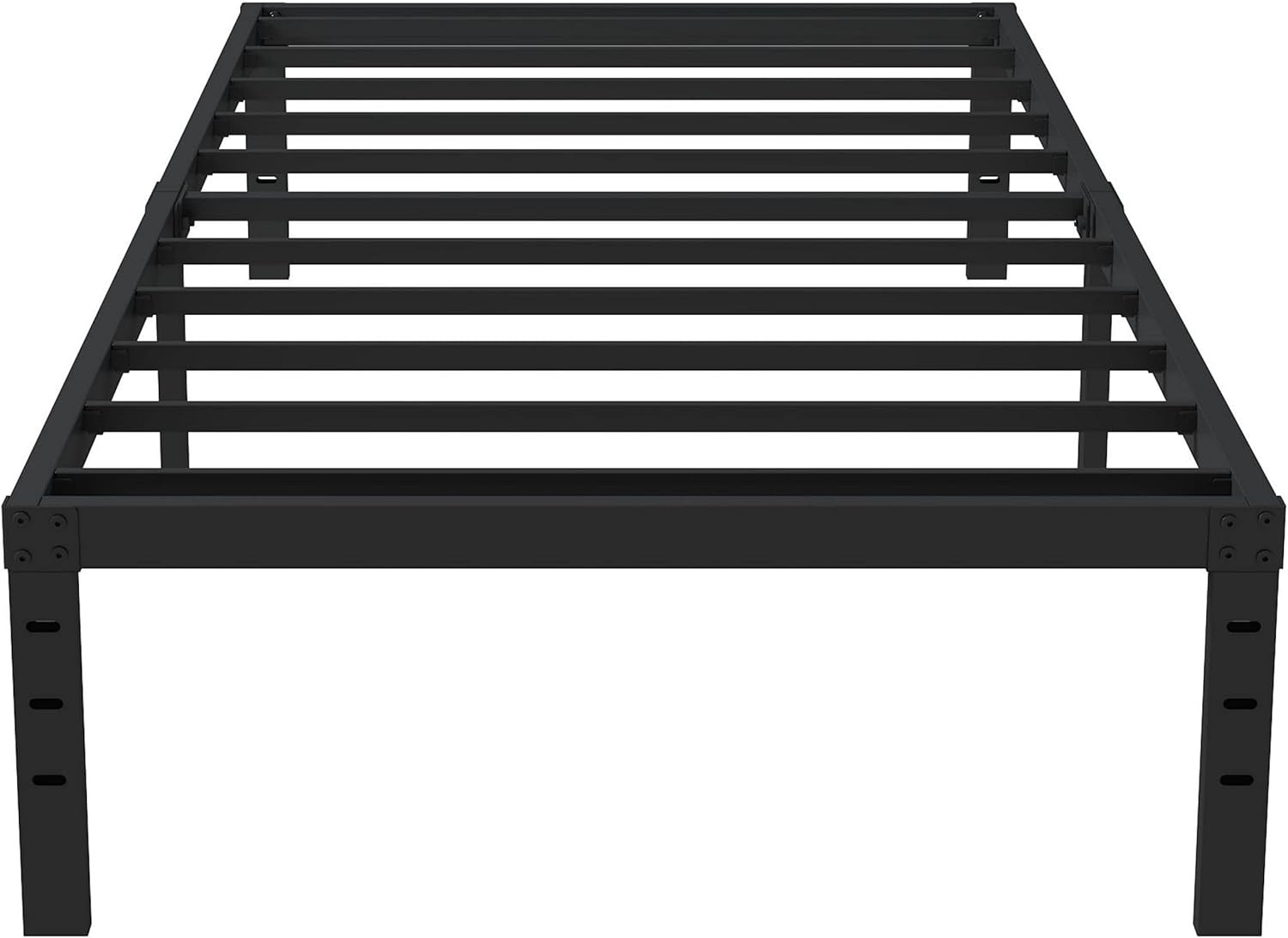 16 Inch Twin XL Bed Frames, Metal Platform Twin XL Bed Frame with Storage, 2,500