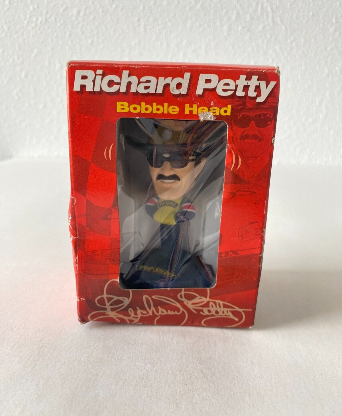 Richard Petty #43 Bobblehead, Pop Secret 2002 Nascar "The King" New In Box NIB