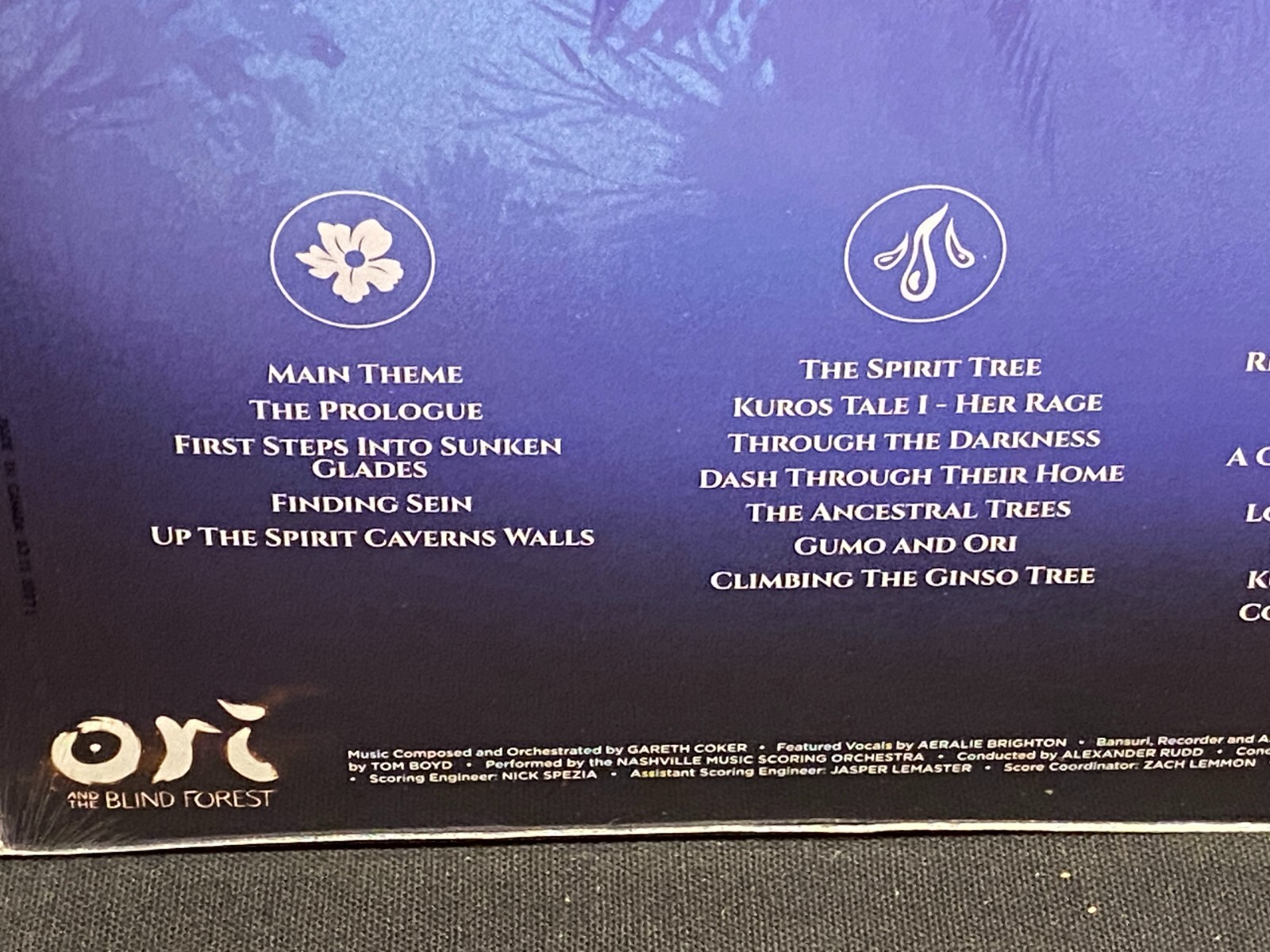 ORI AND THE BLIND FOREST - Soundtrack, Limited 2LP 180G BLACK VINYL New & Sealed