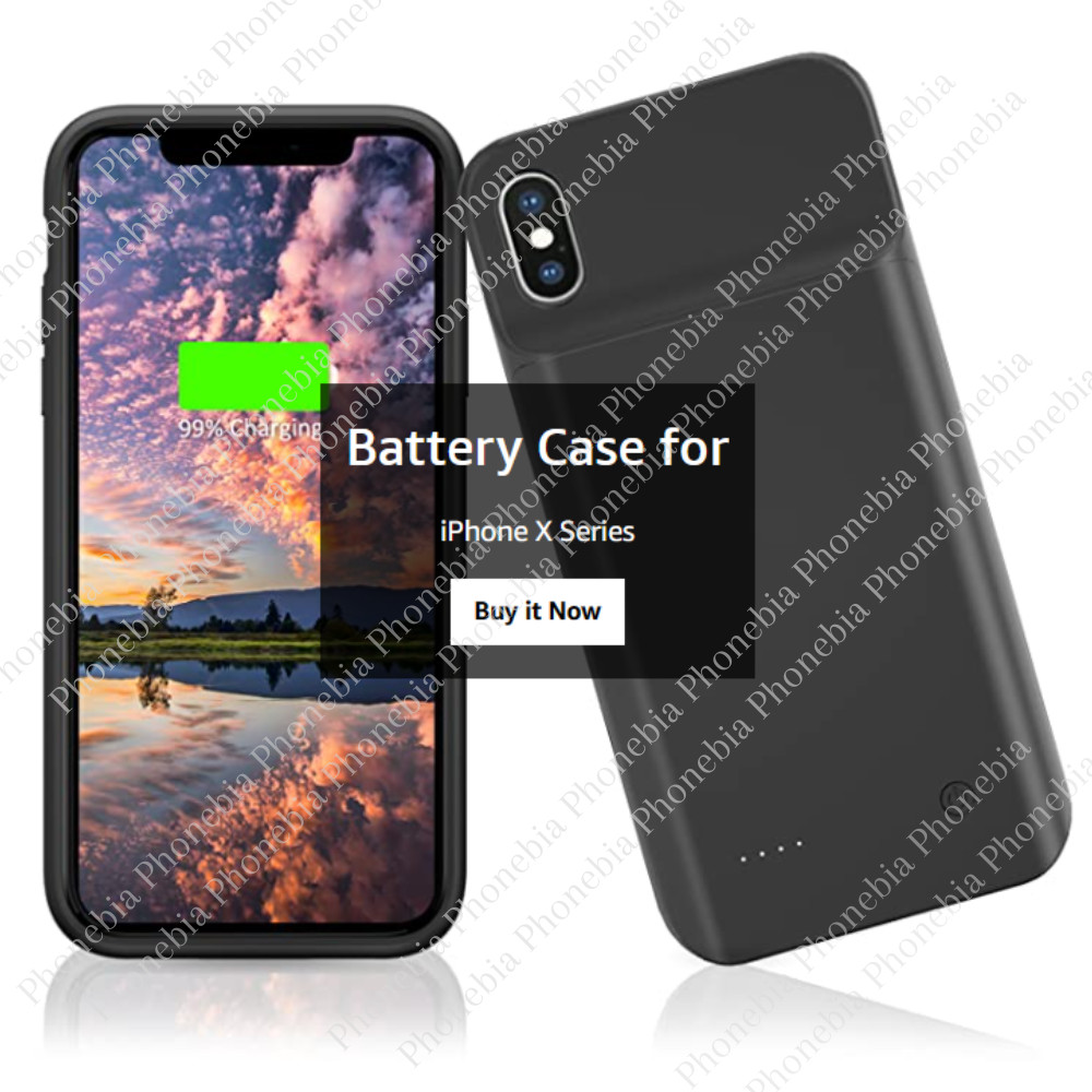 6800mAh Rechargeable Battery Charger Case Backup Power Bank For iPhone XS/Max/XR