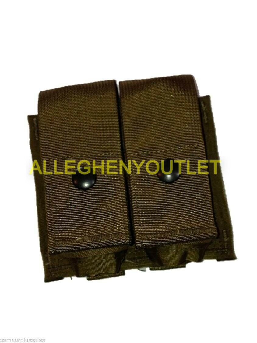 US Military 40MM DOUBLE HE High Explosive Grenade POUCH COYOTE Molle NEW