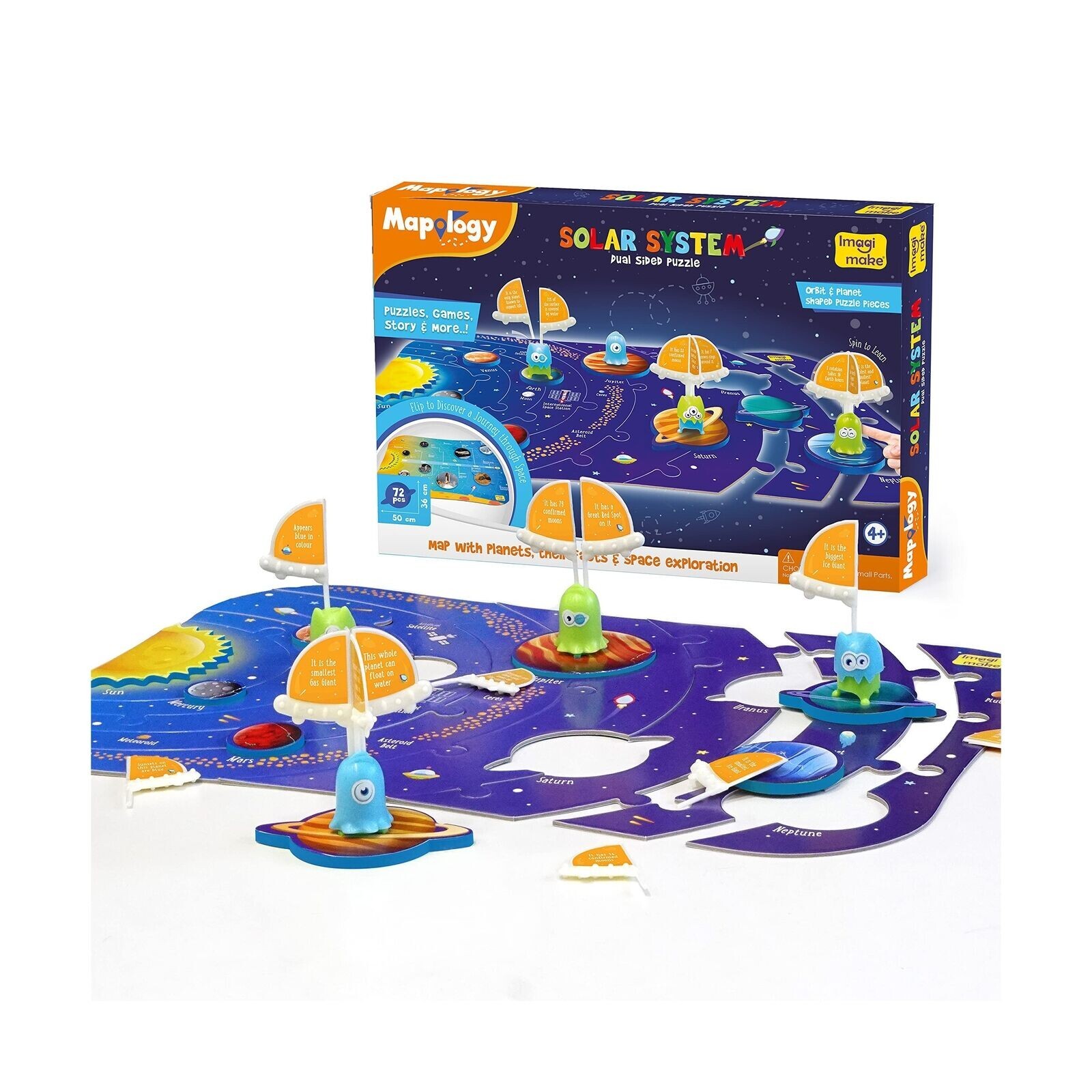 Mapology Solar System Puzzle - Learning Aid and Educational Toy  New in box