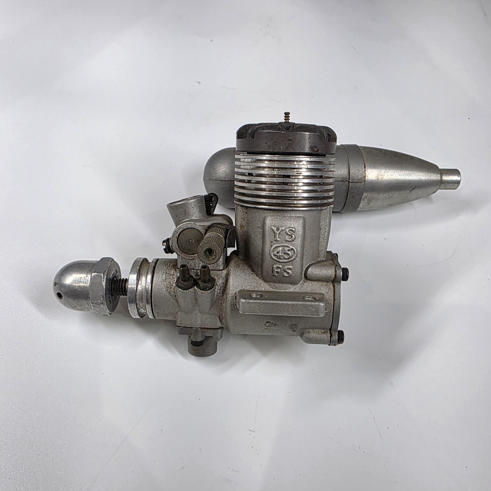 YS 45 FS Two Stroke Nitro Engine,RC Motor Side Exhaust