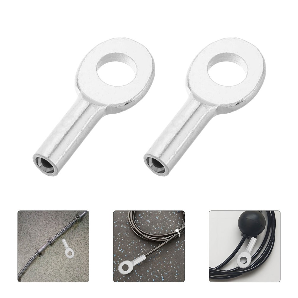 6 Pcs Fitness Equipment Connectors Cable Joint Interface Replacement Port