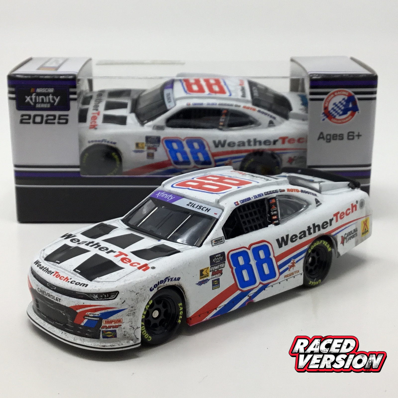 Connor Zilisch 2025 Weathertech Indianapolis Race Win Foil Number 1:64 Diecast