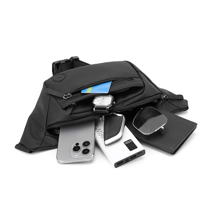 Unisex Waterproof Waist Bag Pack Men Belt Pouch Hip Phone Work Purse Travel Gear