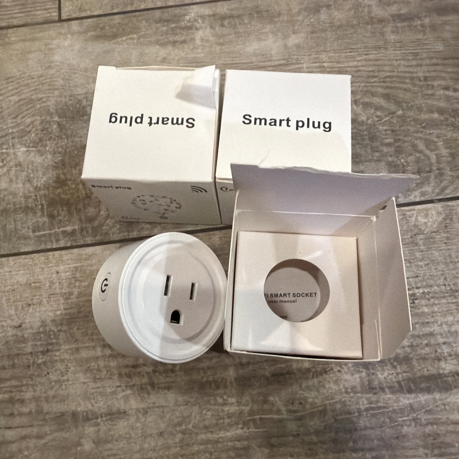 Smart Plugs - WiFi Plugs Work with Alexa & Google Assistant Smart 3 Pack
