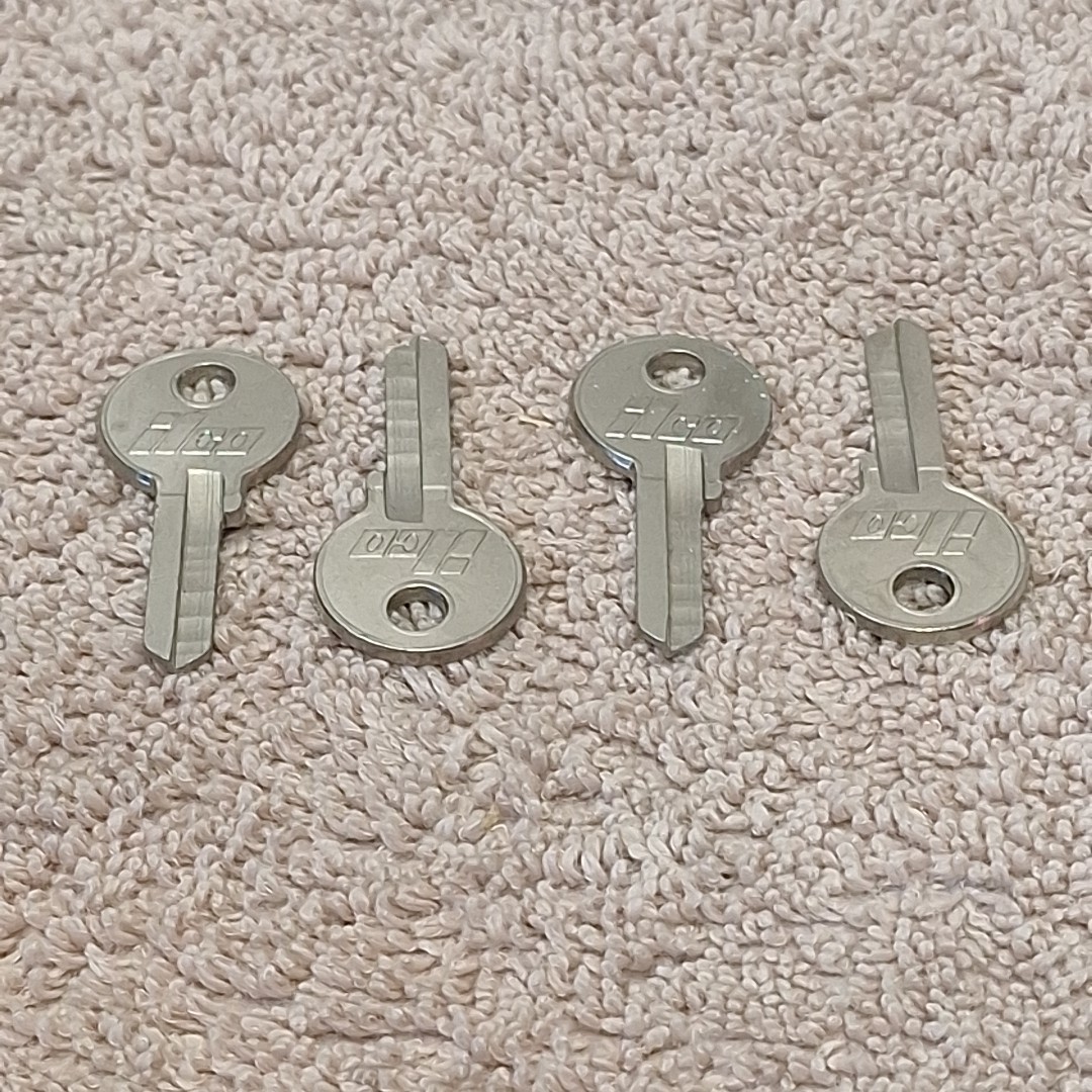 Ilco 1192B Key Blanks (Lot Of 4) Locksmith NOS
