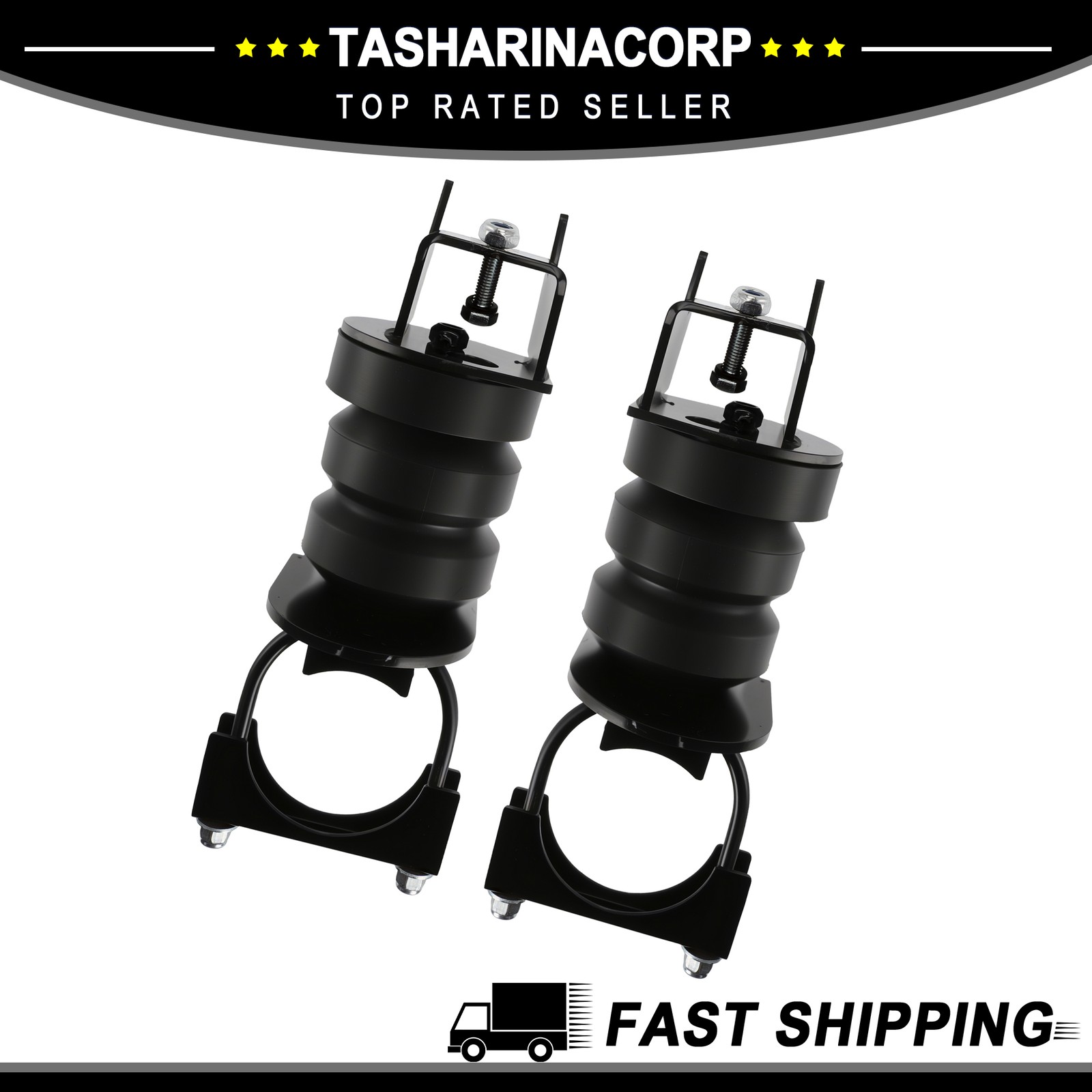 Rear Suspension Helper Spring Kit Fit for Ford F-150 2WD/4WD 2015-2024 FR1504E