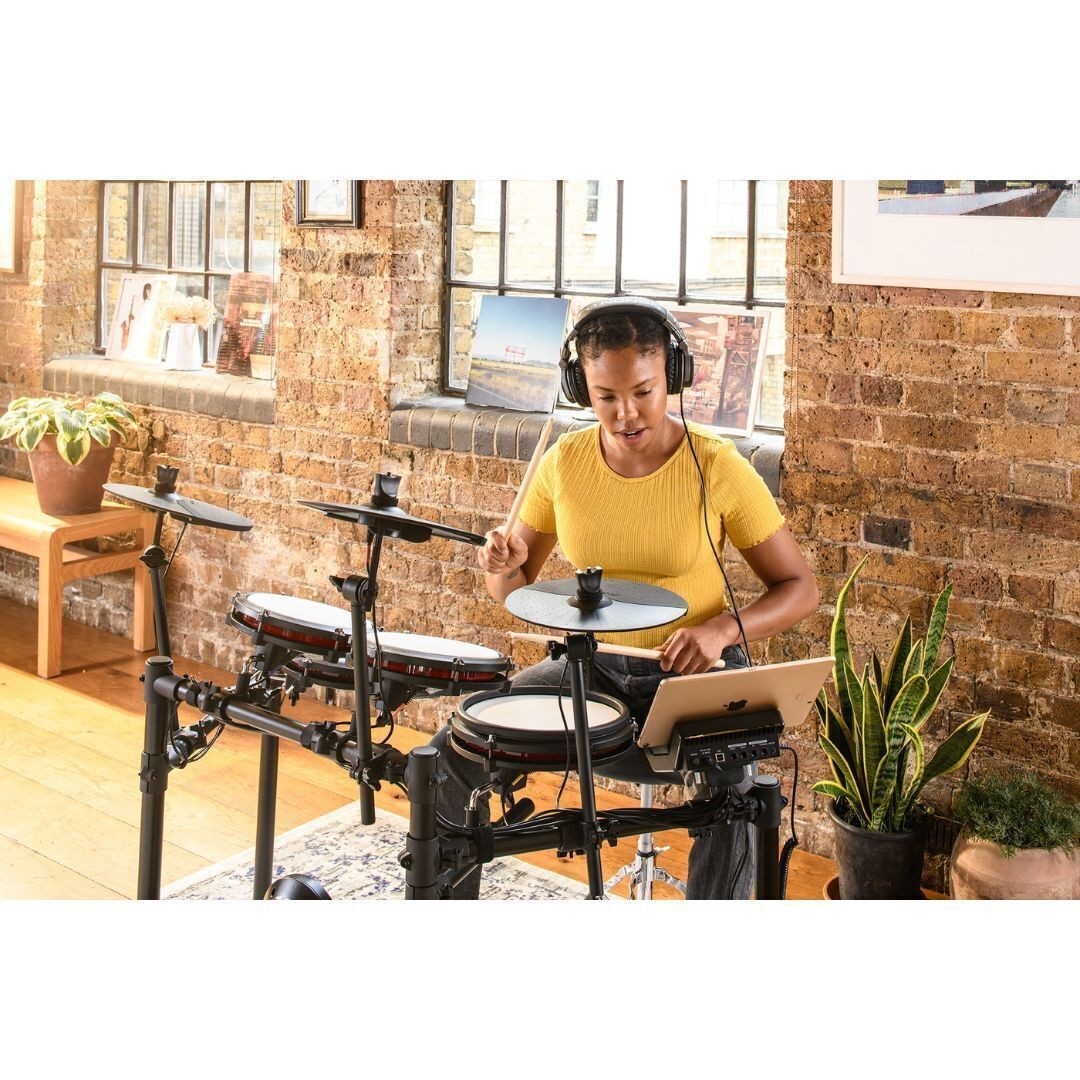 Alesis Nitro Max Kit Electronic Drum Set with Quiet Mesh Pads